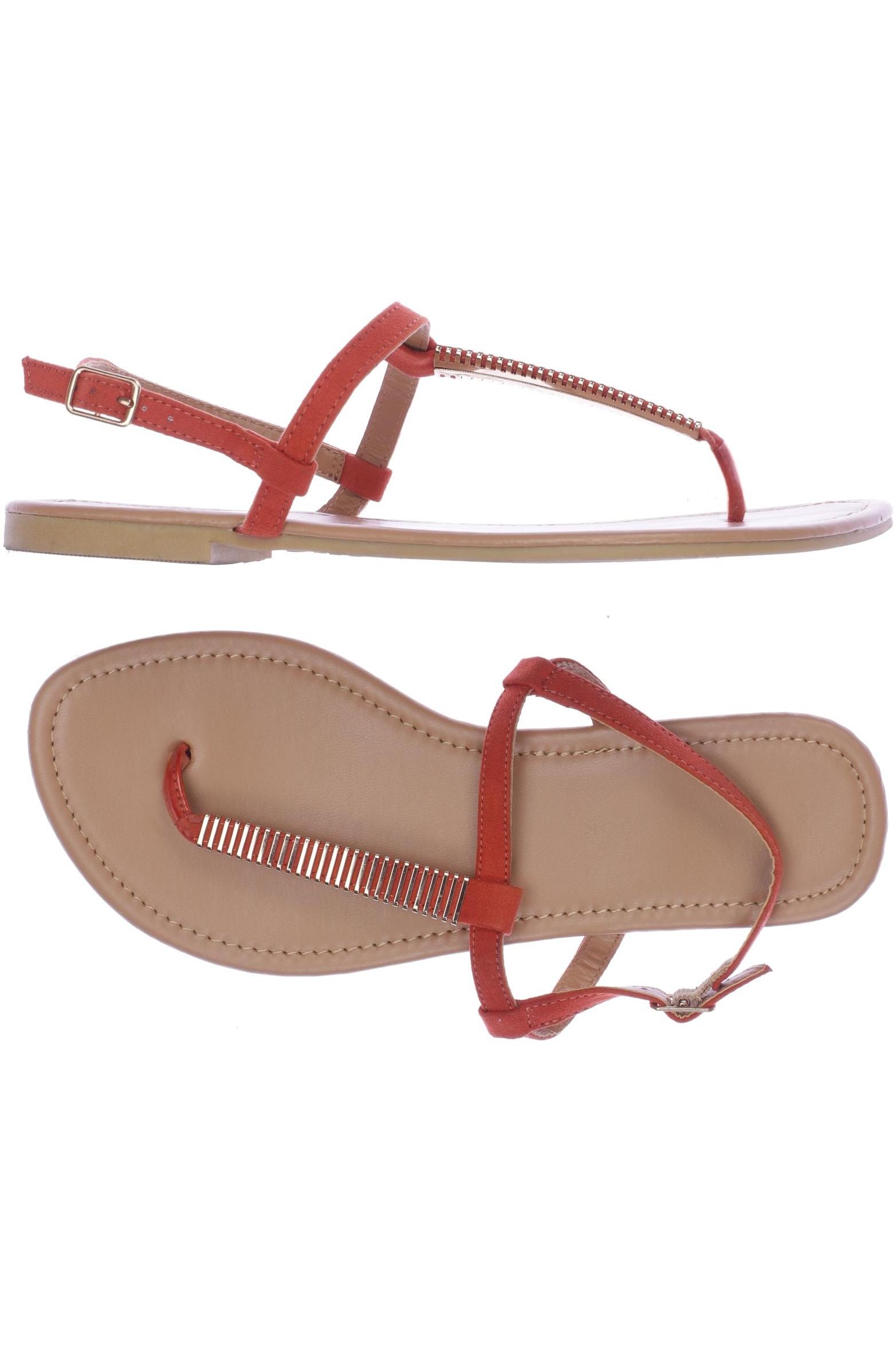 

New Look Damen Sandale, orange, Gr. 38