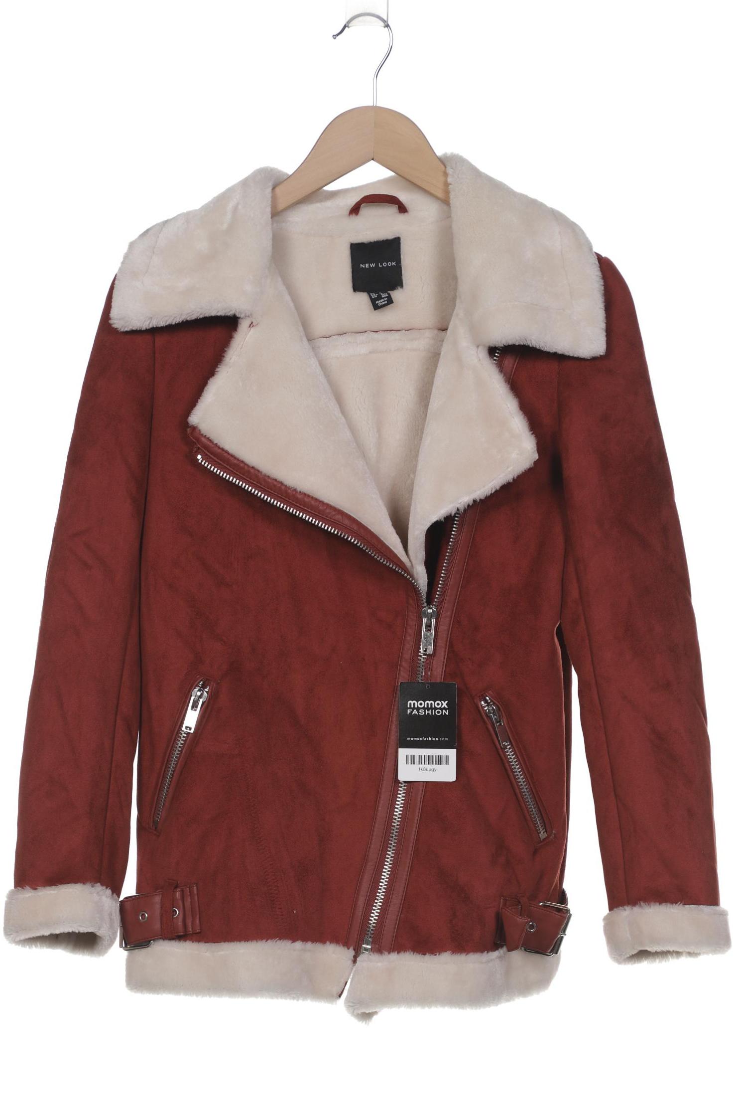 

New Look Damen Jacke, rot, Gr. 34
