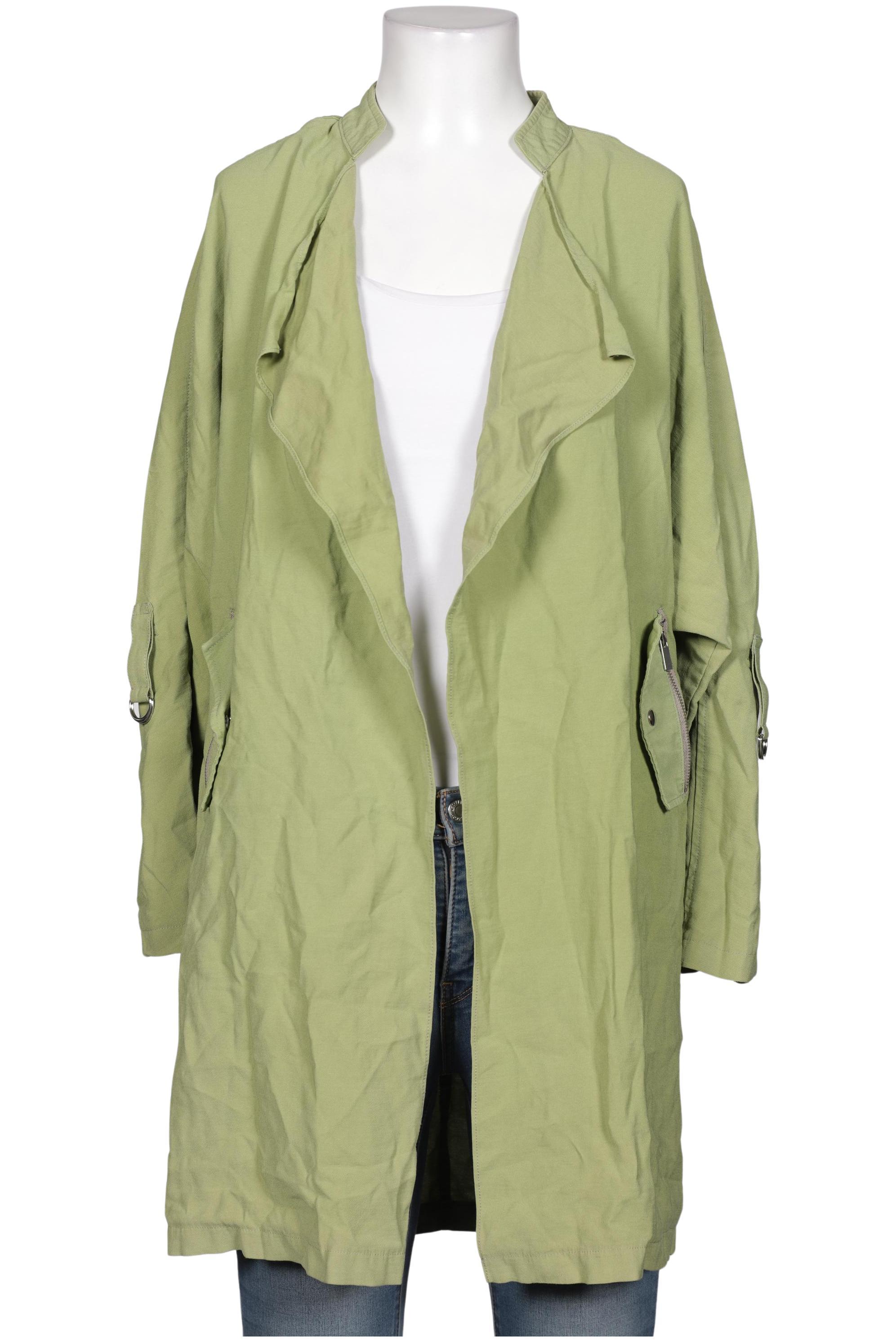 

New Look Damen Mantel, grün, Gr. 34