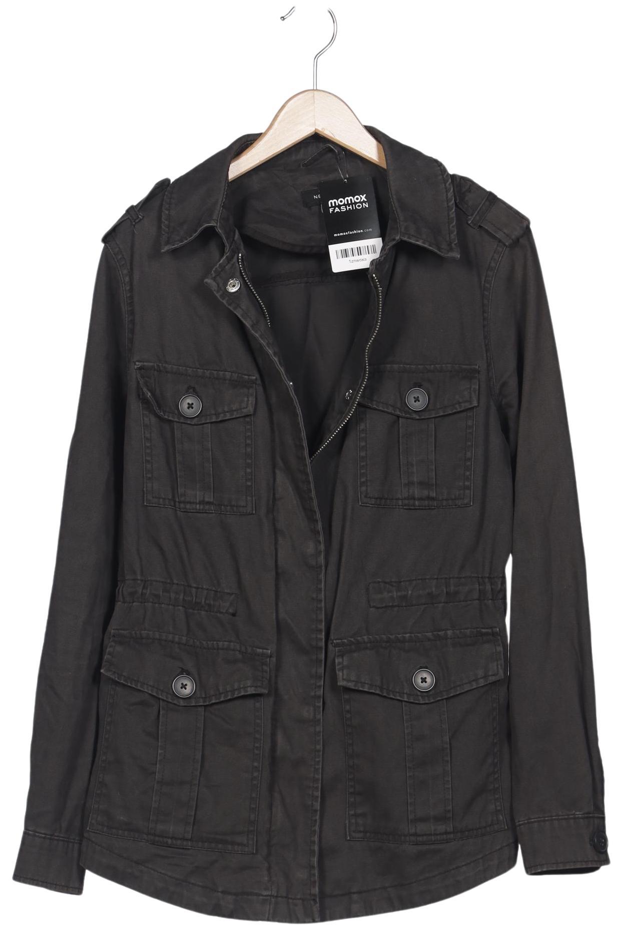 

New Look Damen Jacke, grau, Gr. 38