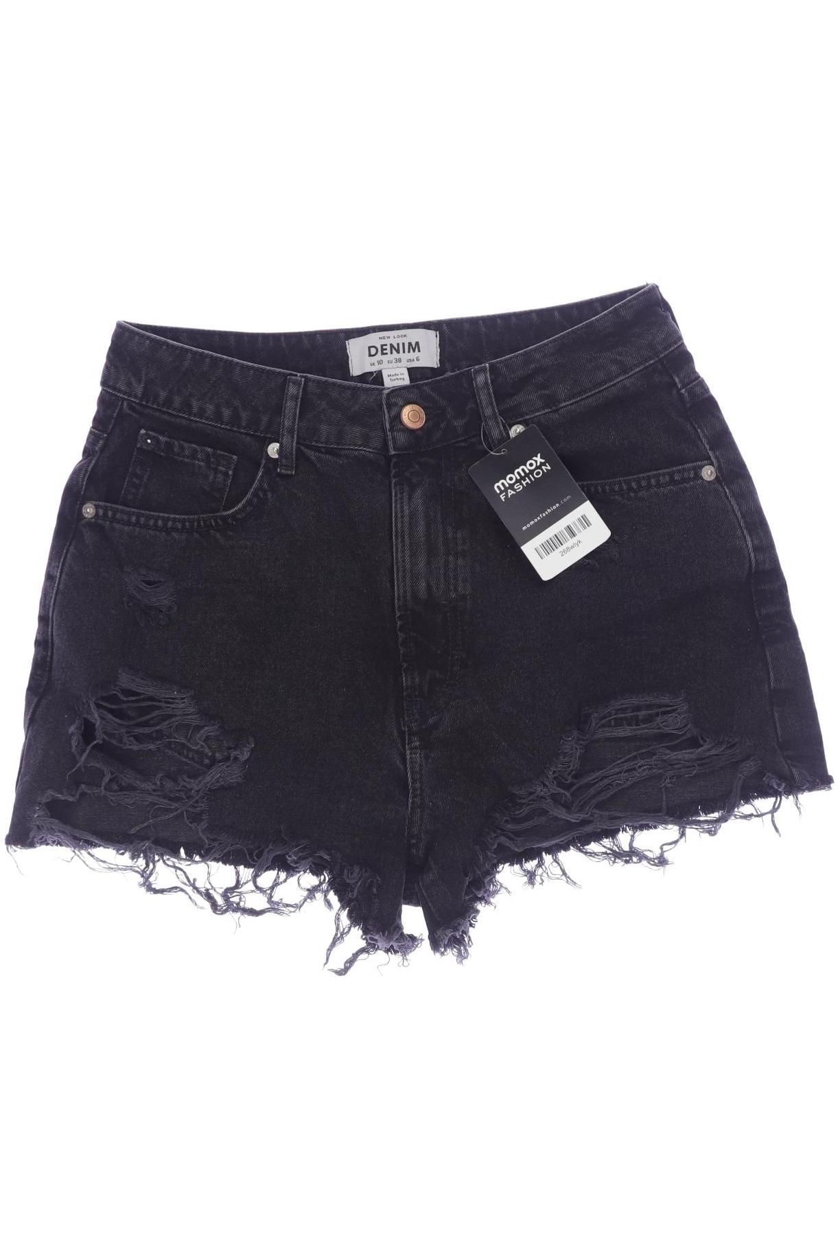 

New Look Damen Shorts, schwarz, Gr. 38