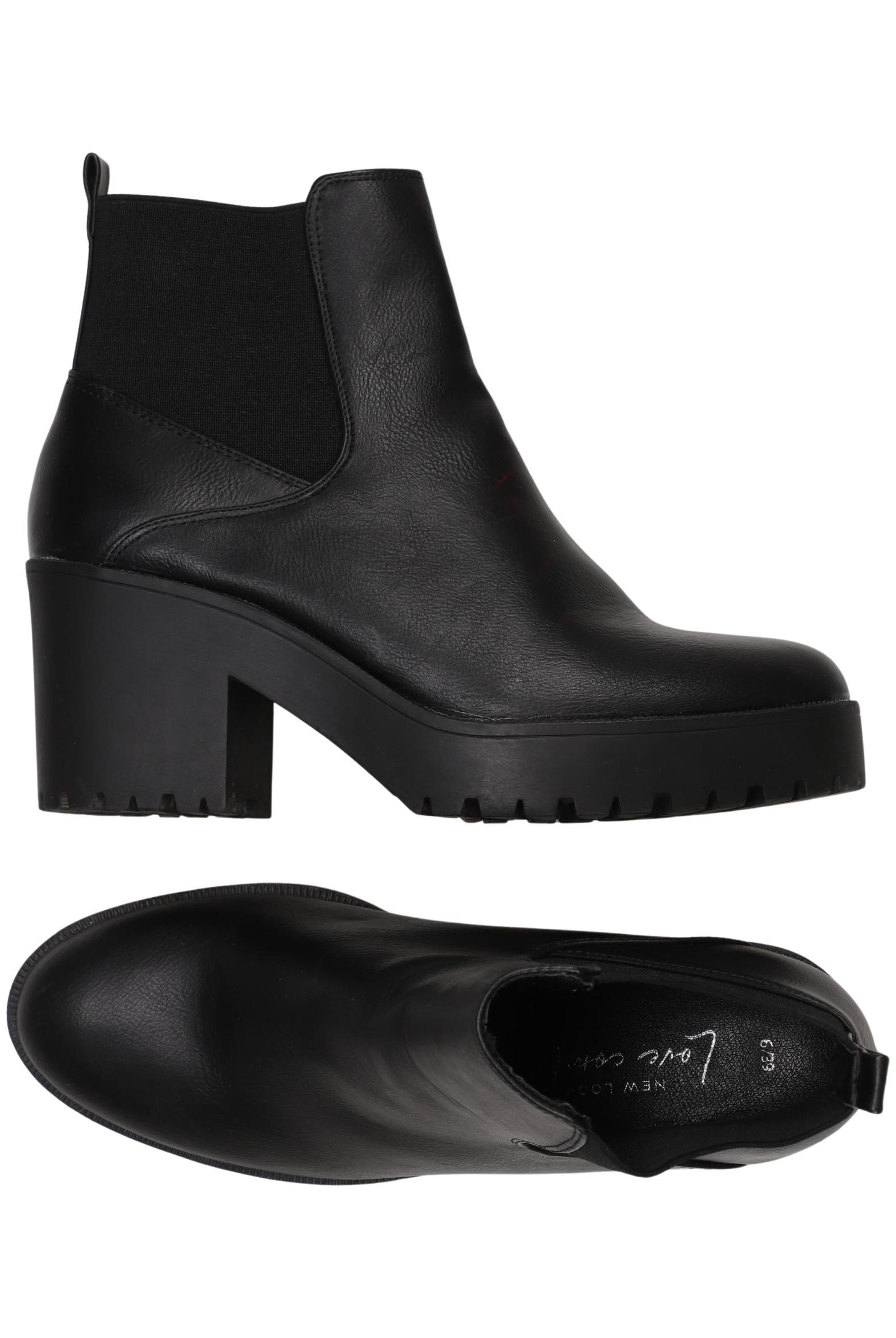 

New Look Damen Stiefelette, schwarz, Gr. 39