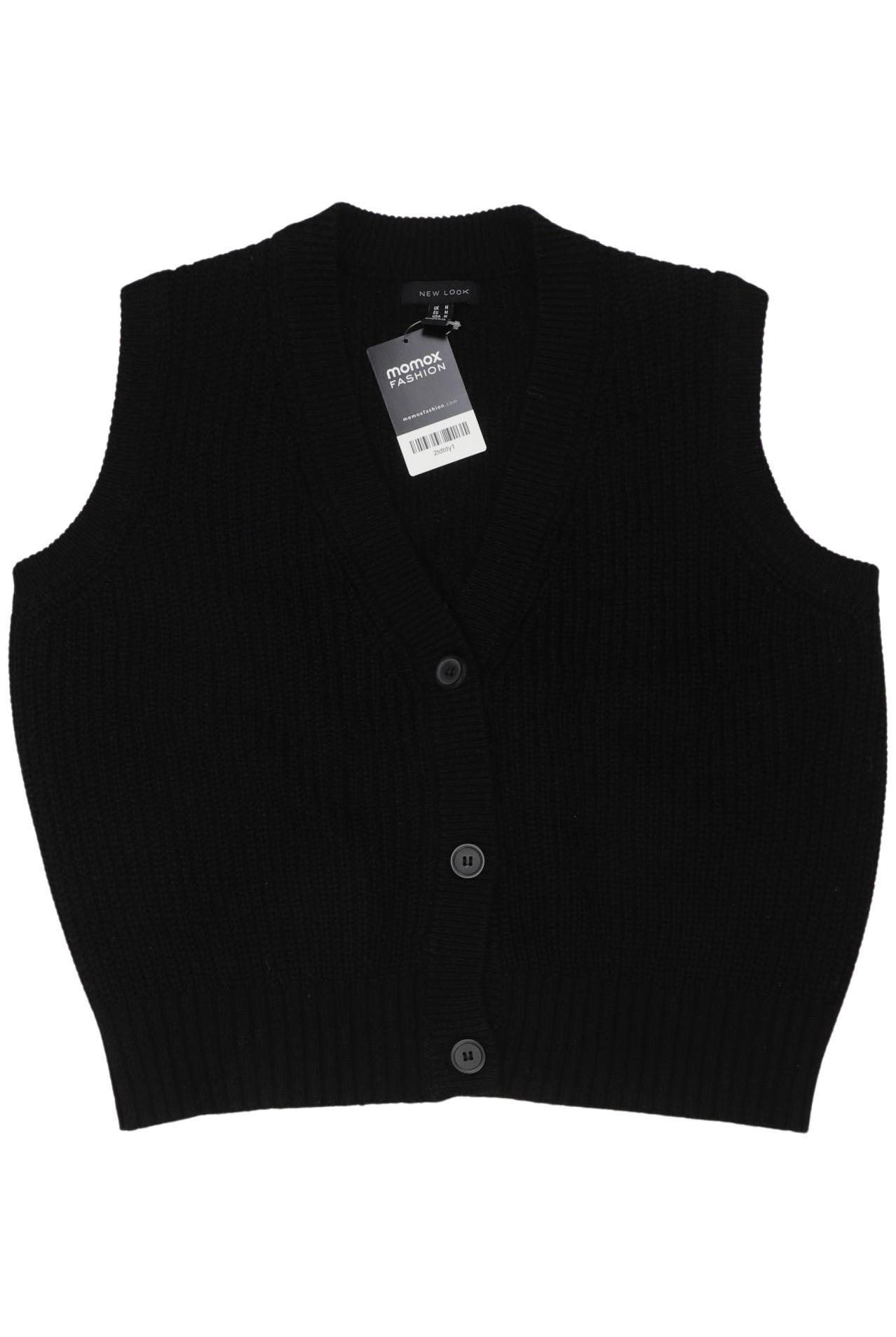 

New Look Damen Weste, schwarz, Gr. 38