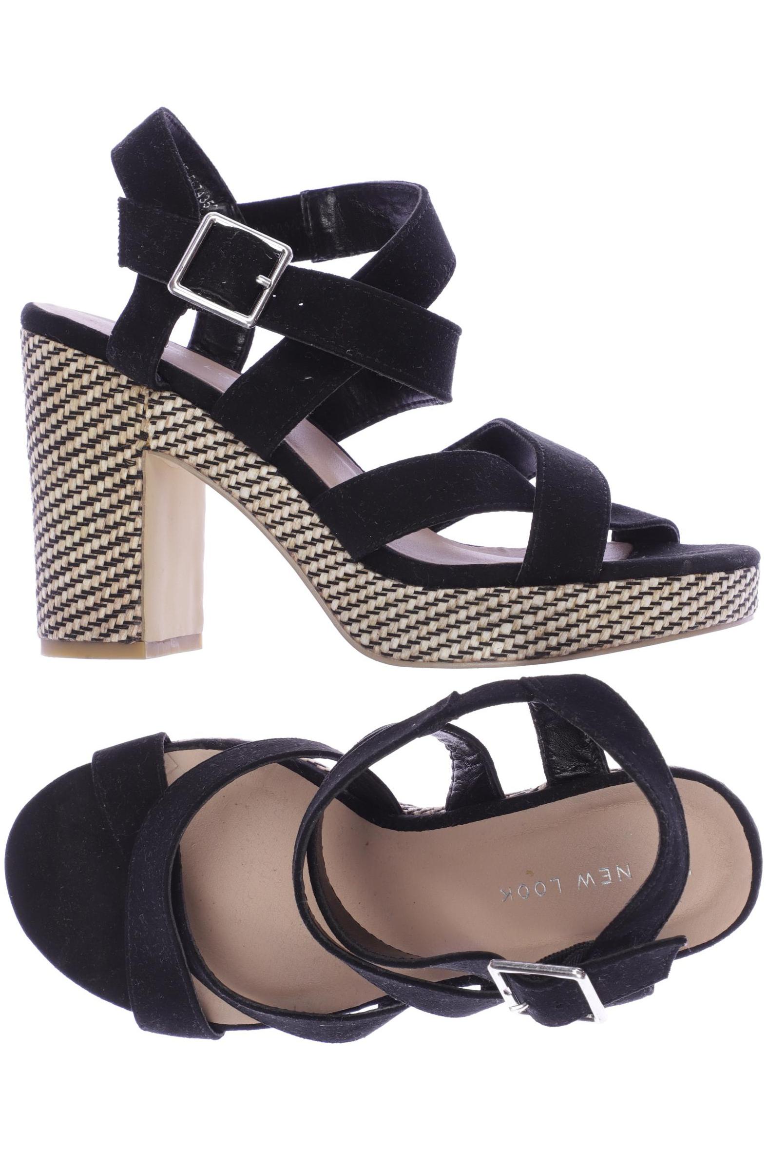 

New Look Damen Sandale, schwarz, Gr. 37