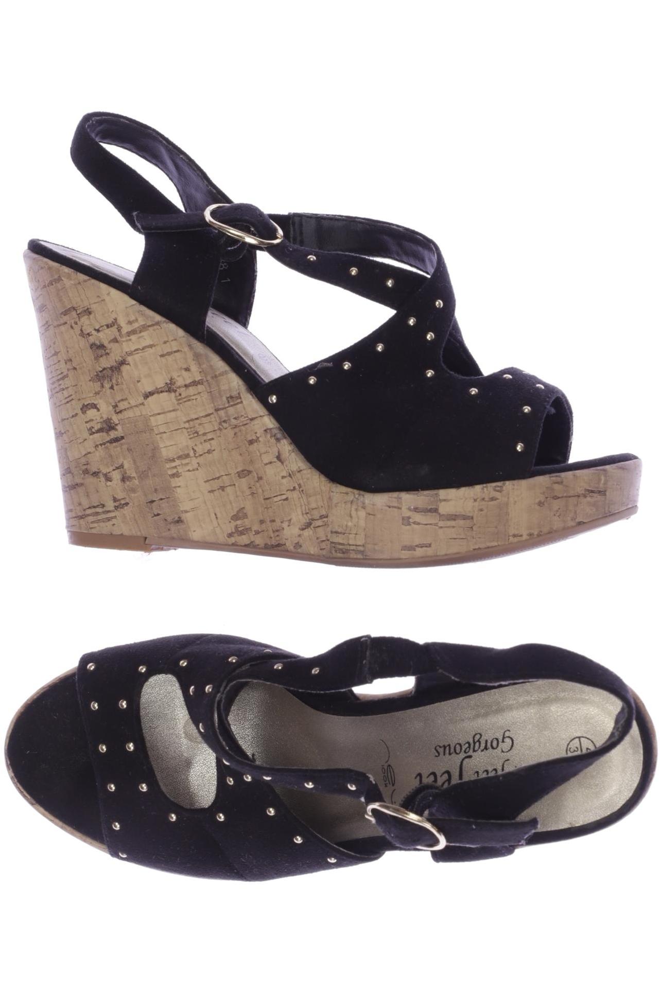 

New Look Damen Sandale, schwarz, Gr. 37