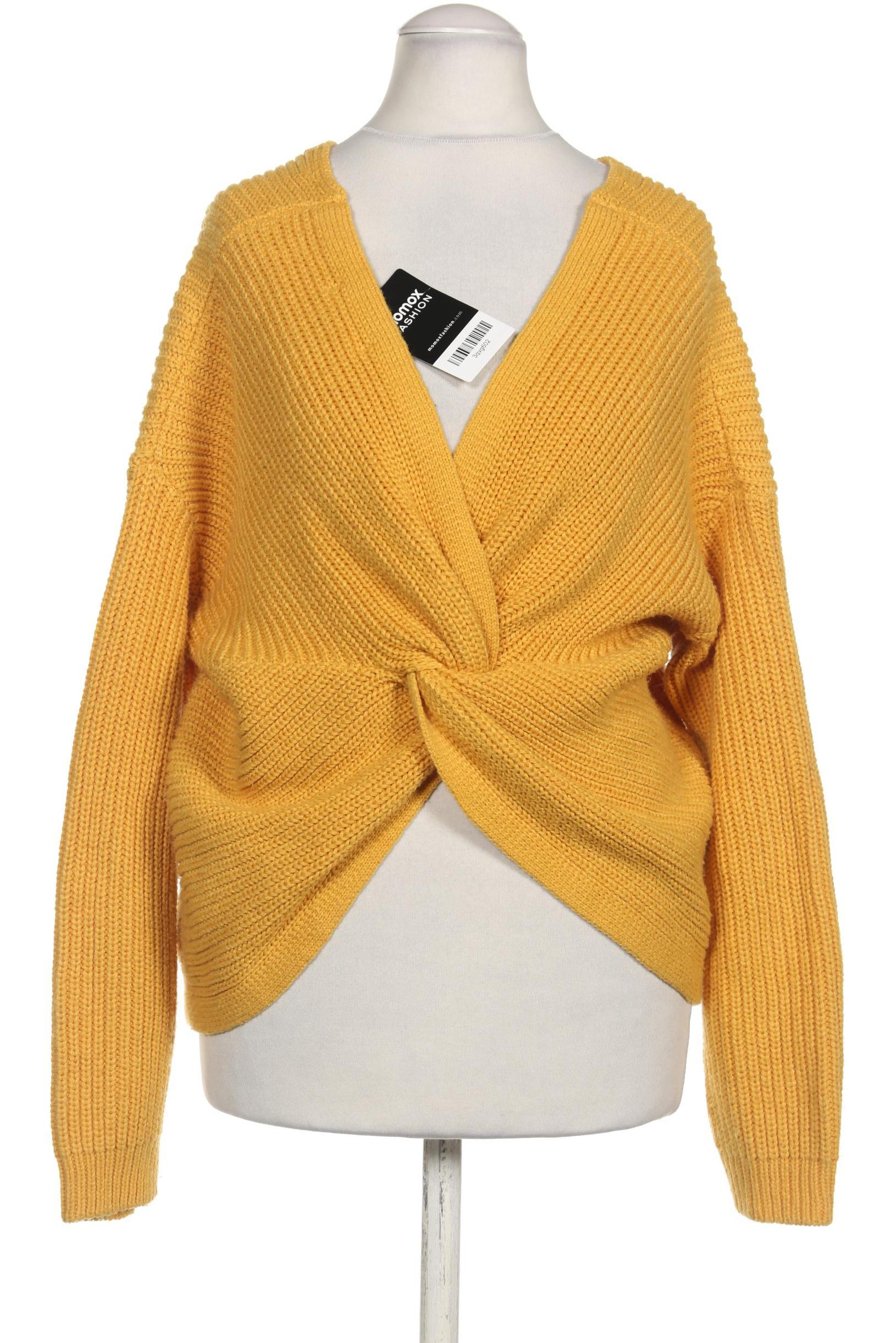 

New Look Damen Pullover, gelb, Gr. 36