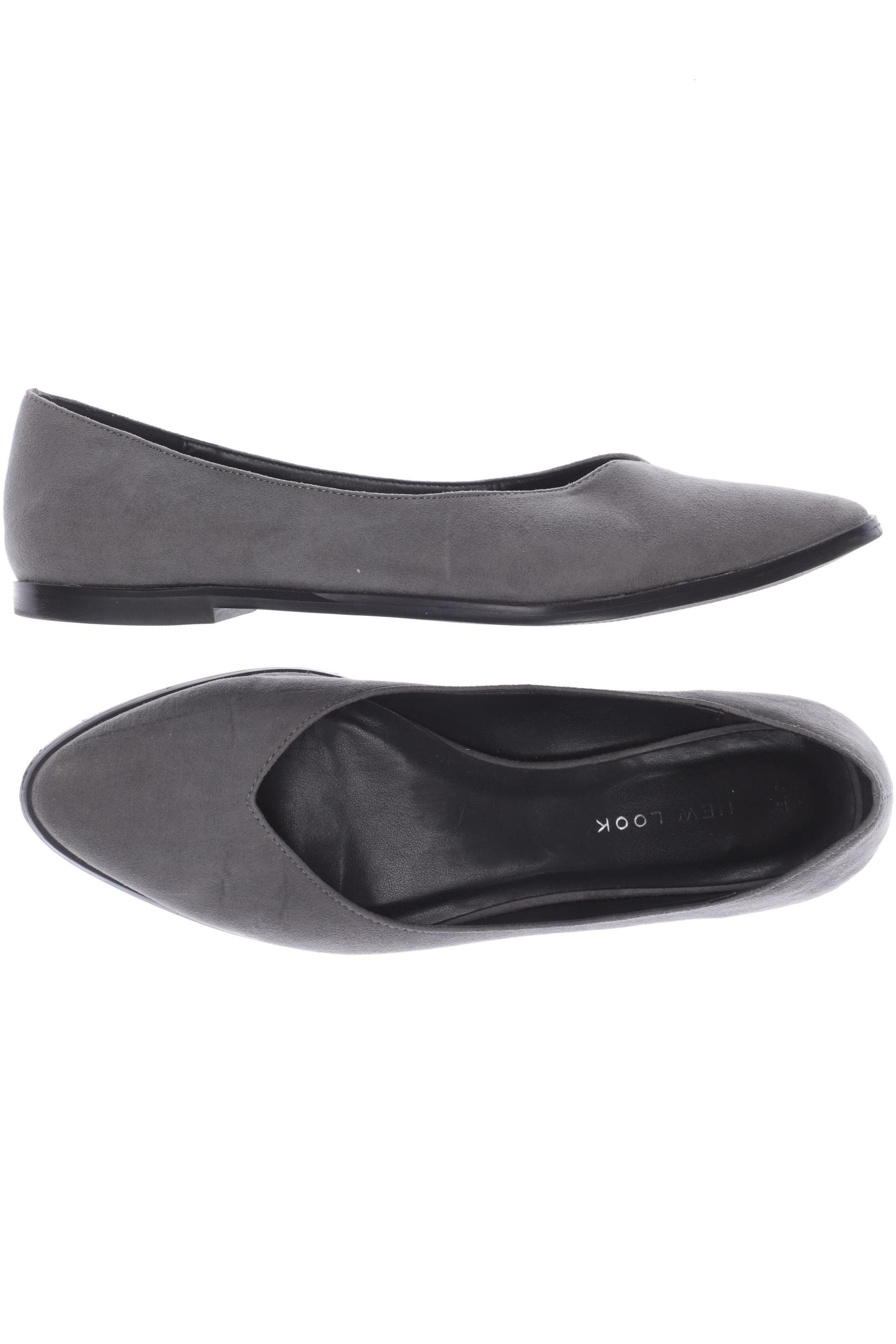 

New Look Damen Ballerinas, grau, Gr. 37