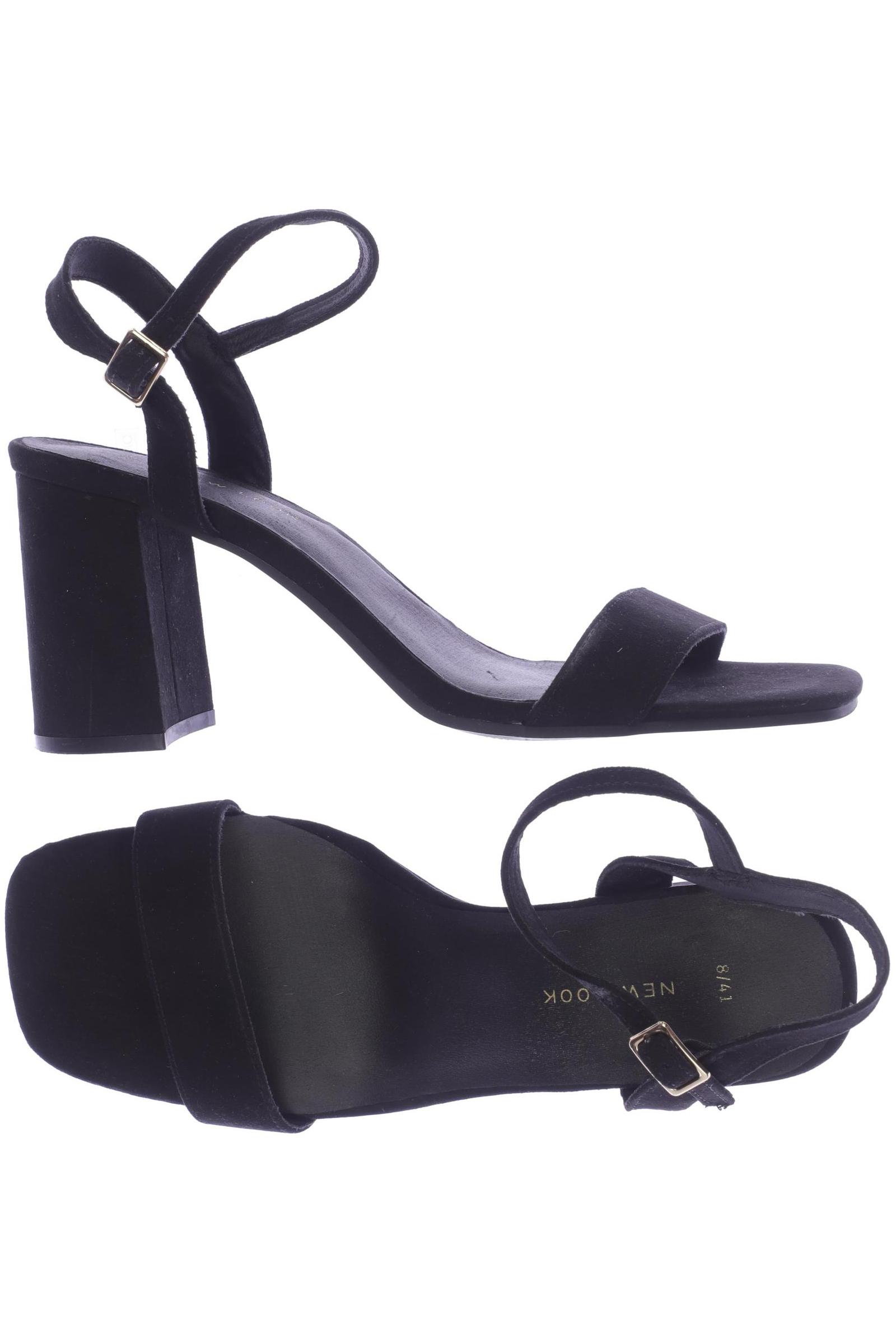 

New Look Damen Sandale, schwarz, Gr. 41