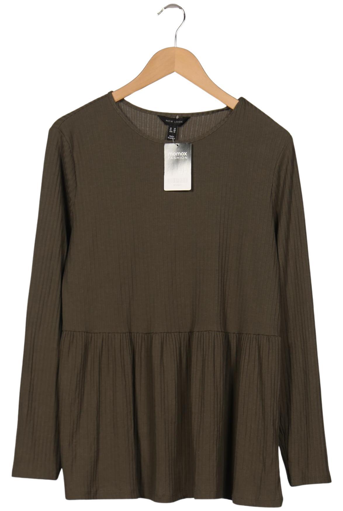 

New Look Damen Langarmshirt, grün, Gr. 46