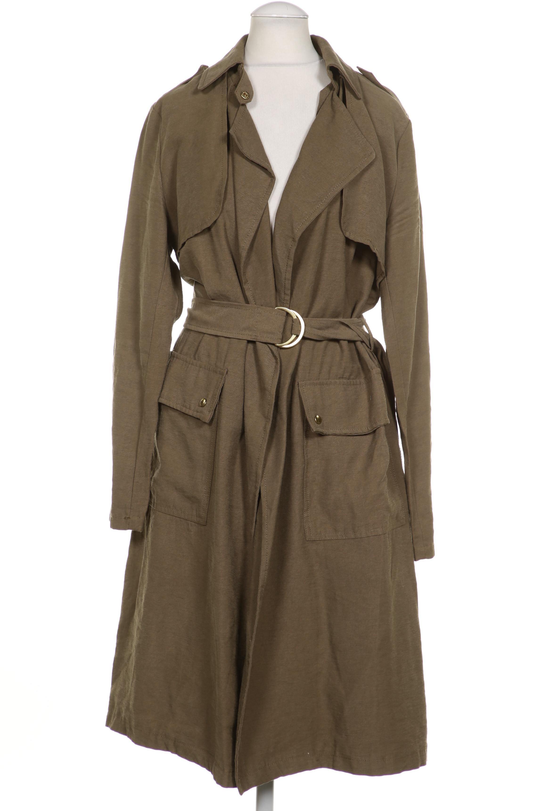 

New Look Damen Mantel, grün, Gr. 36