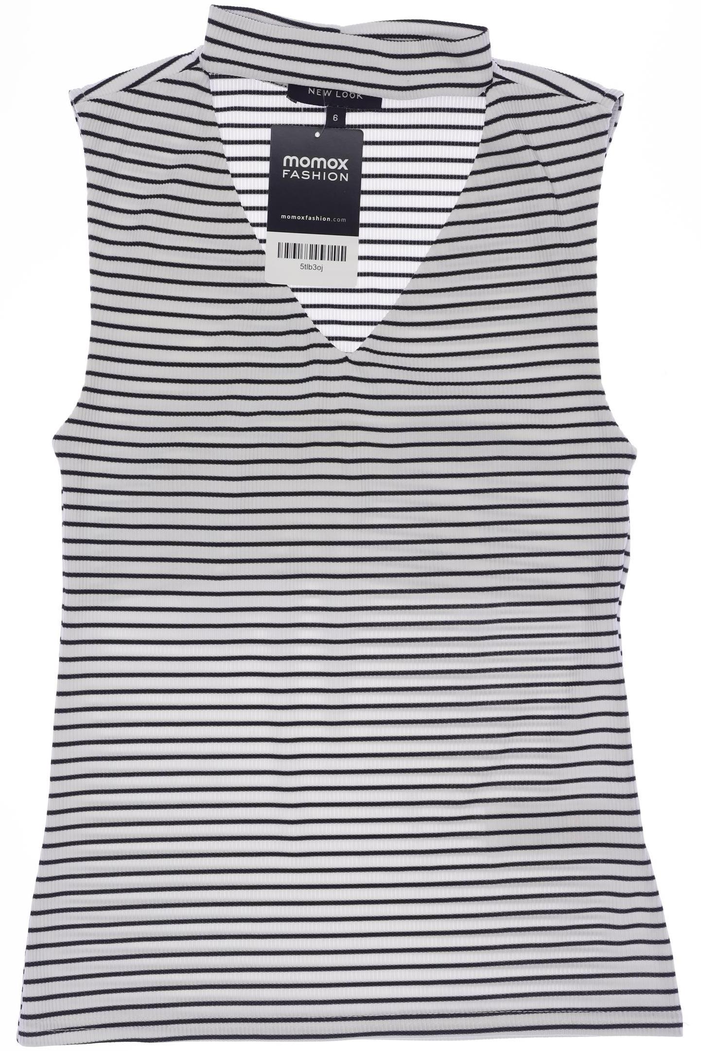 

New Look Damen Top, weiß, Gr. 6