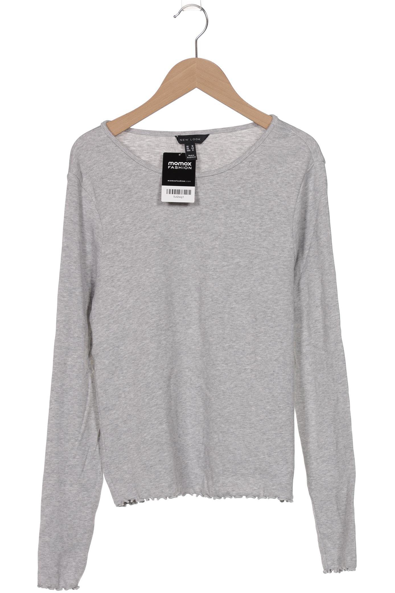 

New Look Damen Langarmshirt, grau, Gr. 44