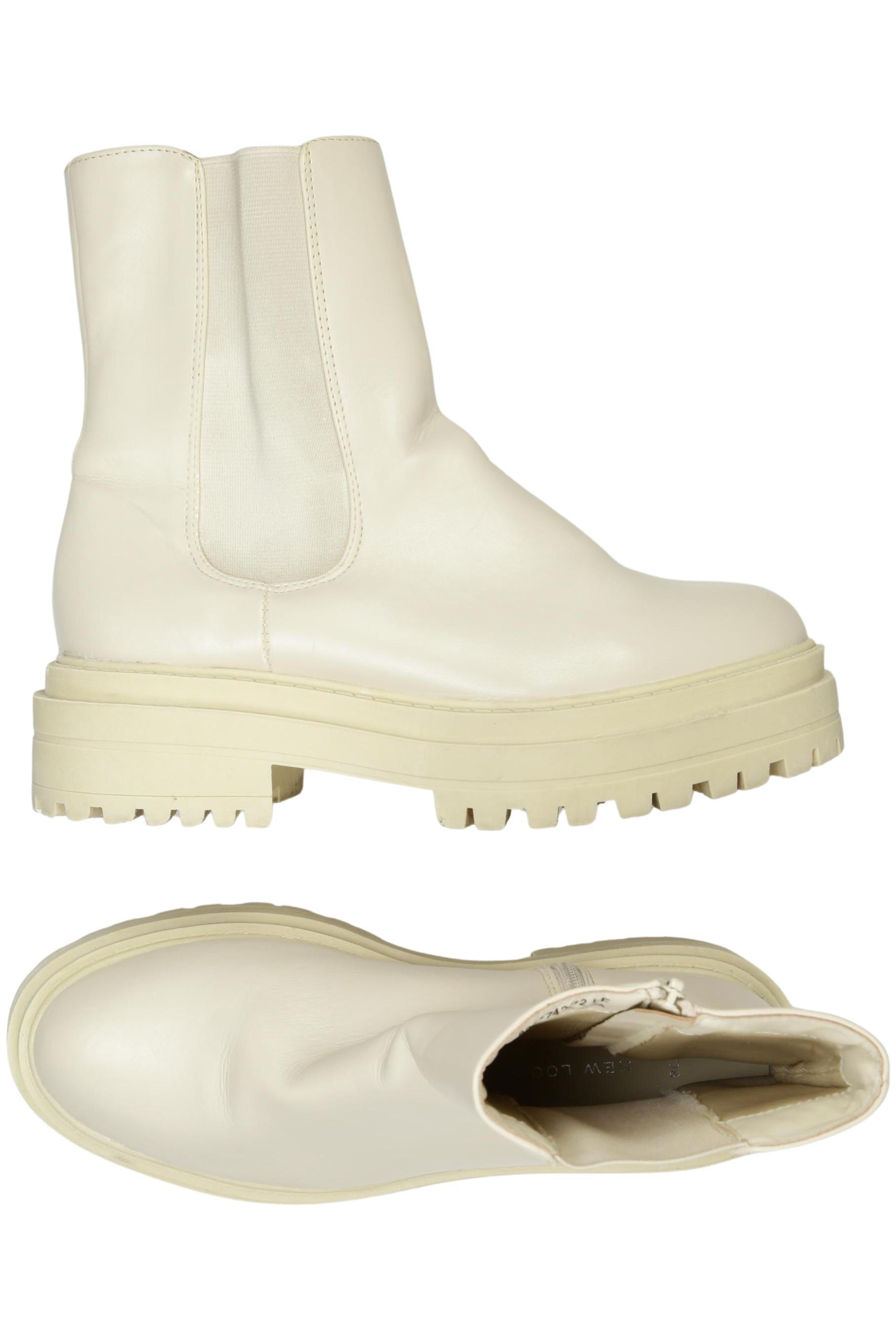 

New Look Damen Stiefel, cremeweiß, Gr. 38