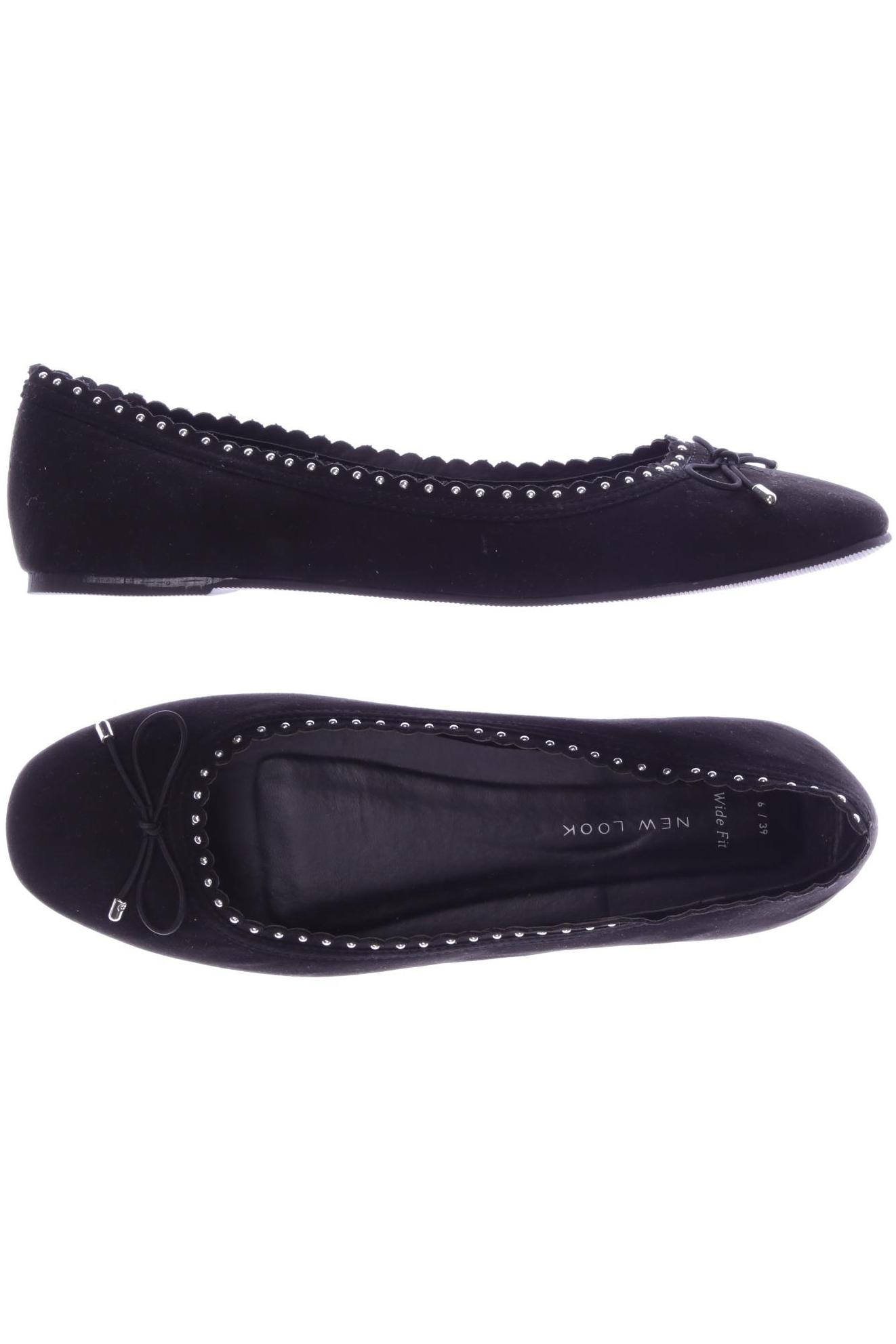

New Look Damen Ballerinas, schwarz, Gr. 39