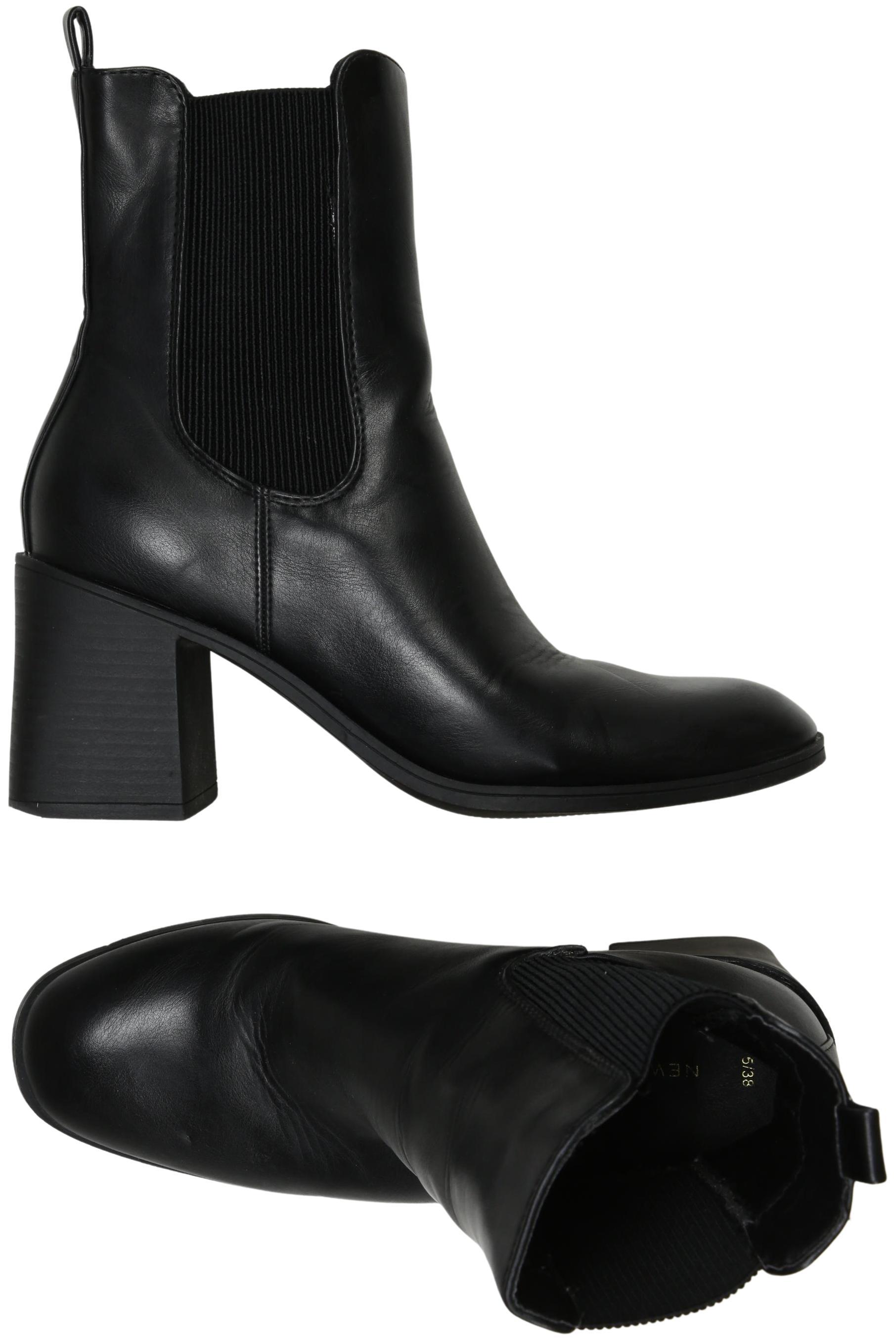 

New Look Damen Stiefelette, schwarz, Gr. 38