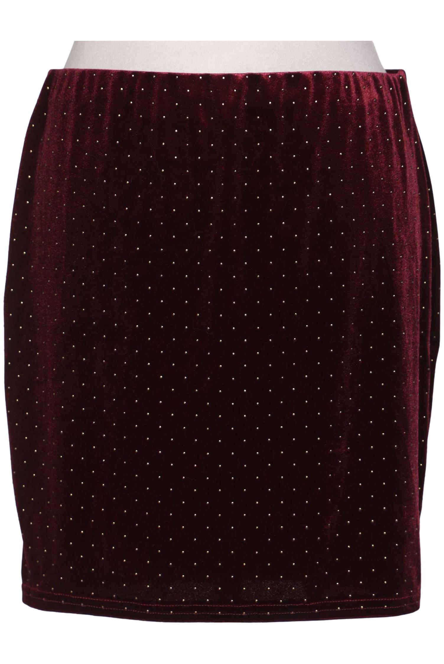 

New Look Damen Rock, bordeaux, Gr. 40