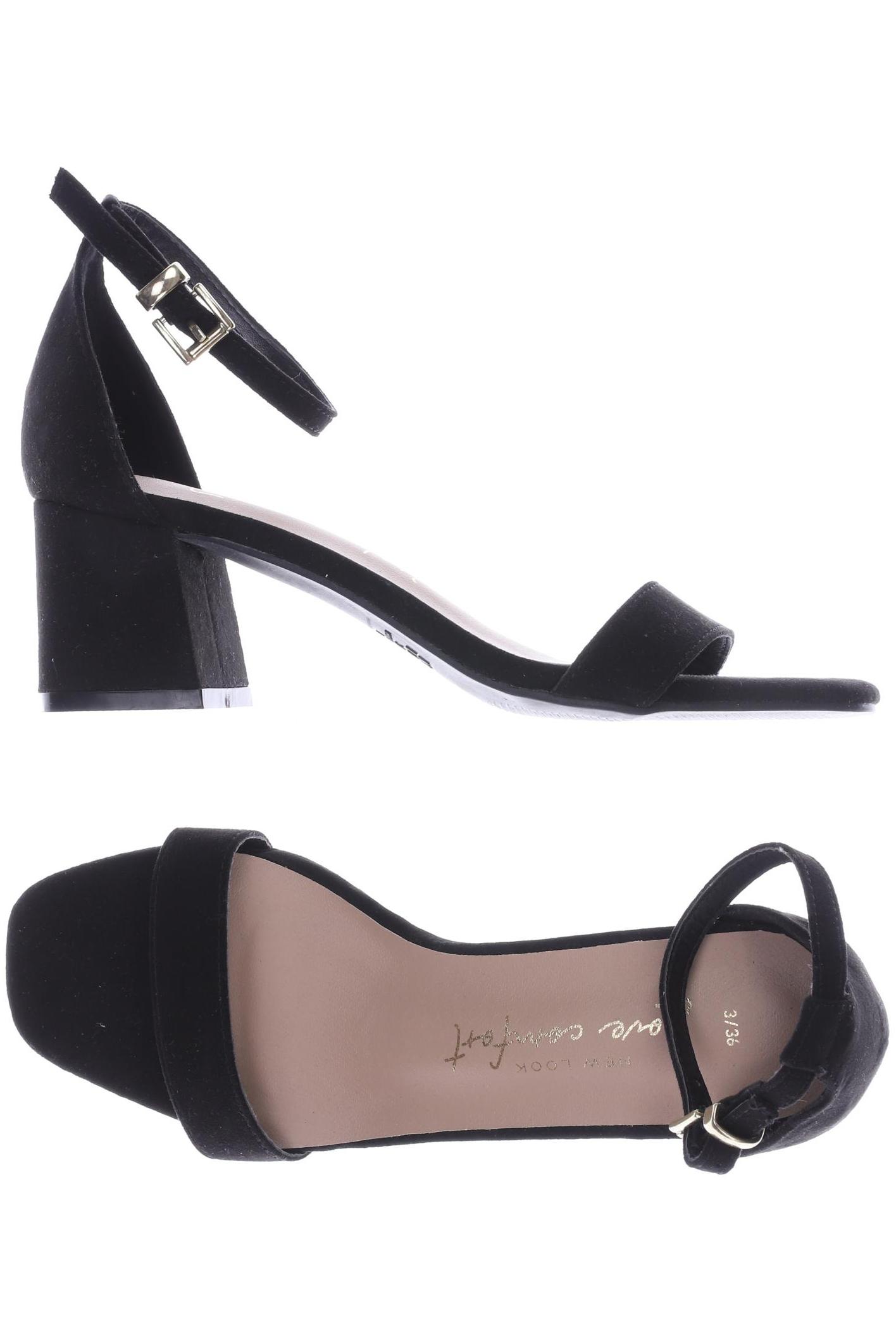 

New Look Damen Sandale, schwarz, Gr. 36