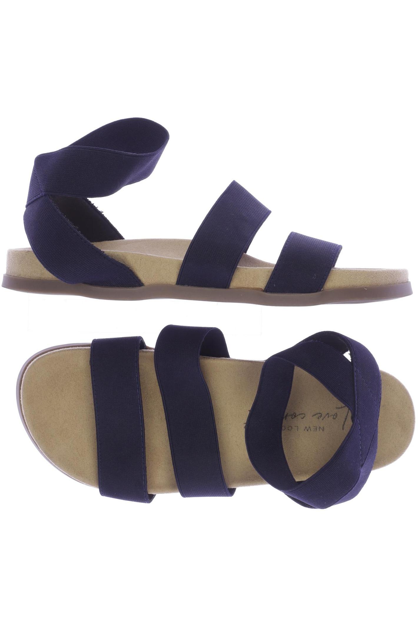 

New Look Damen Sandale, marineblau, Gr. 38