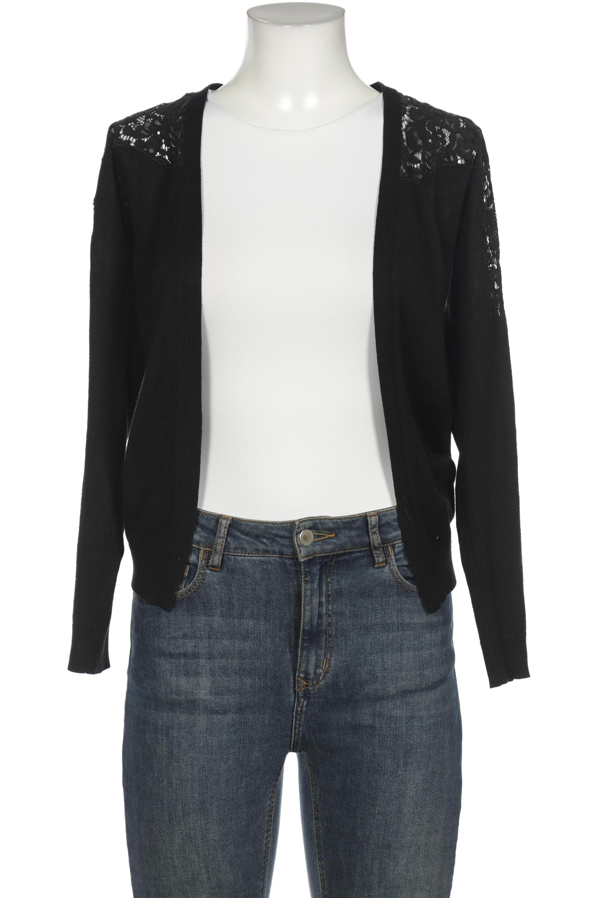 

New Look Damen Strickjacke, schwarz, Gr. 36