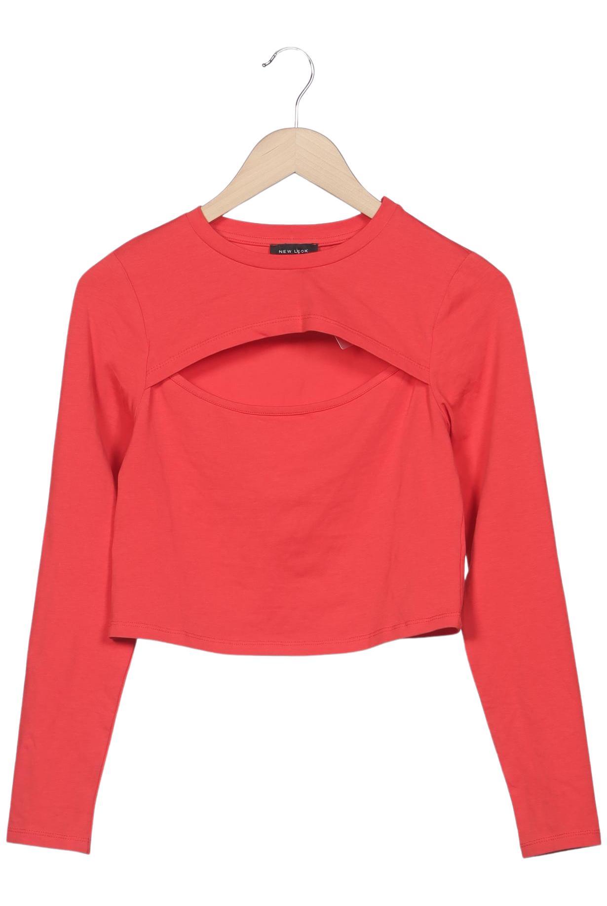 

New Look Damen Langarmshirt, rot, Gr. 40
