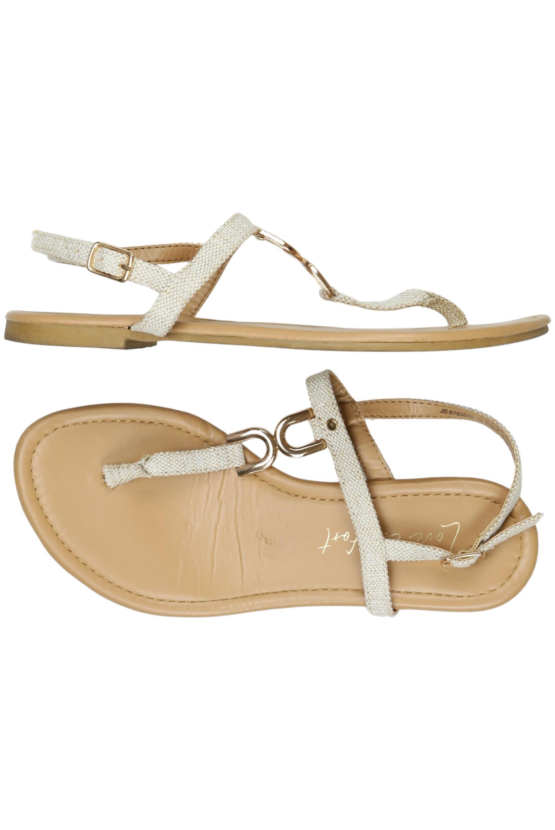 

New Look Damen Sandale, beige, Gr. 38