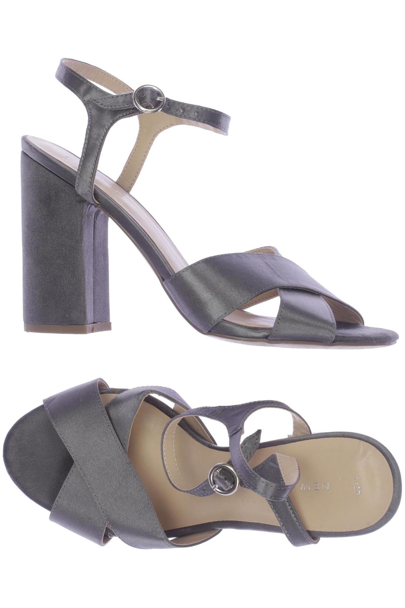 

New Look Damen Sandale, grau, Gr. 37