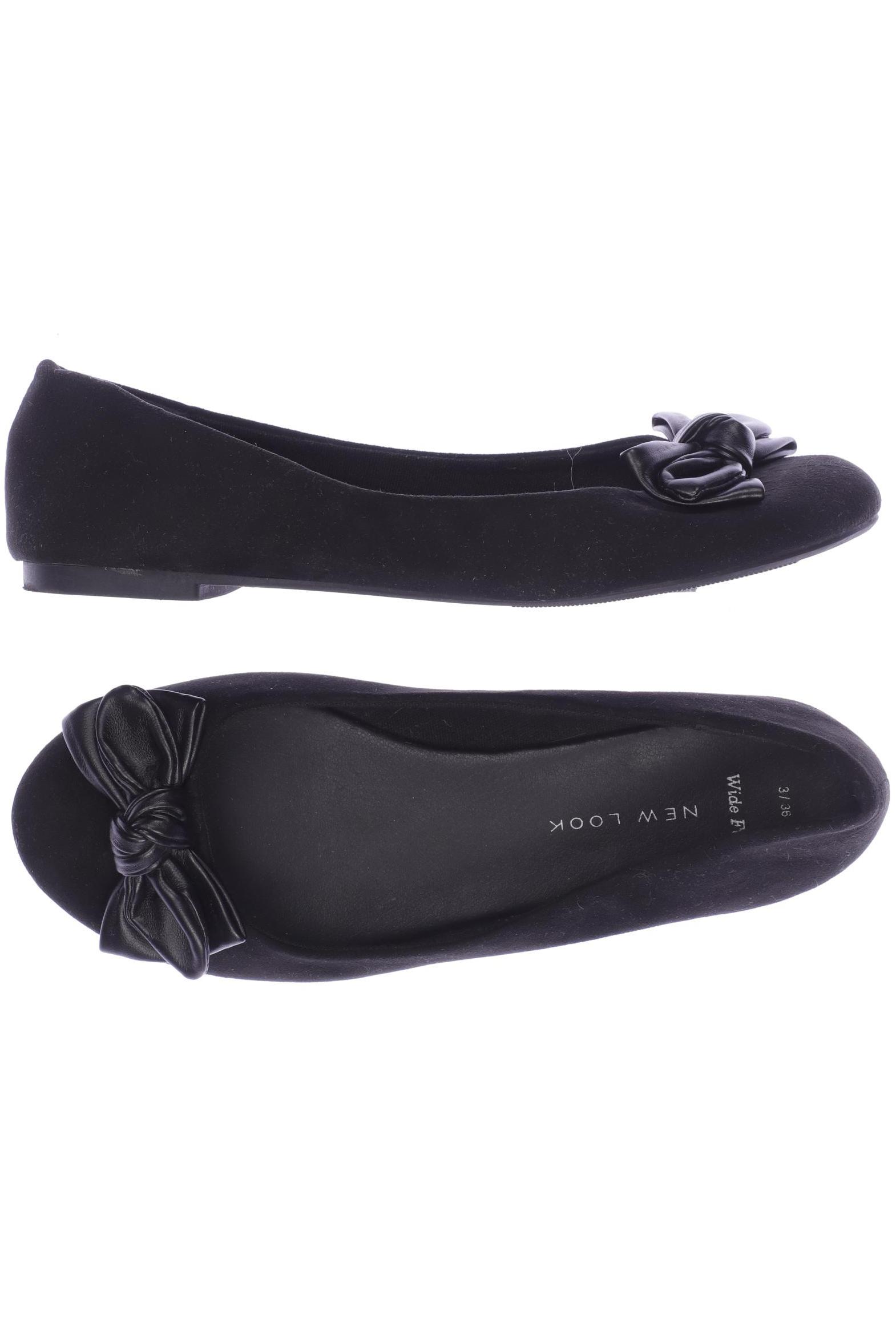 

New Look Damen Ballerinas, schwarz, Gr. 36