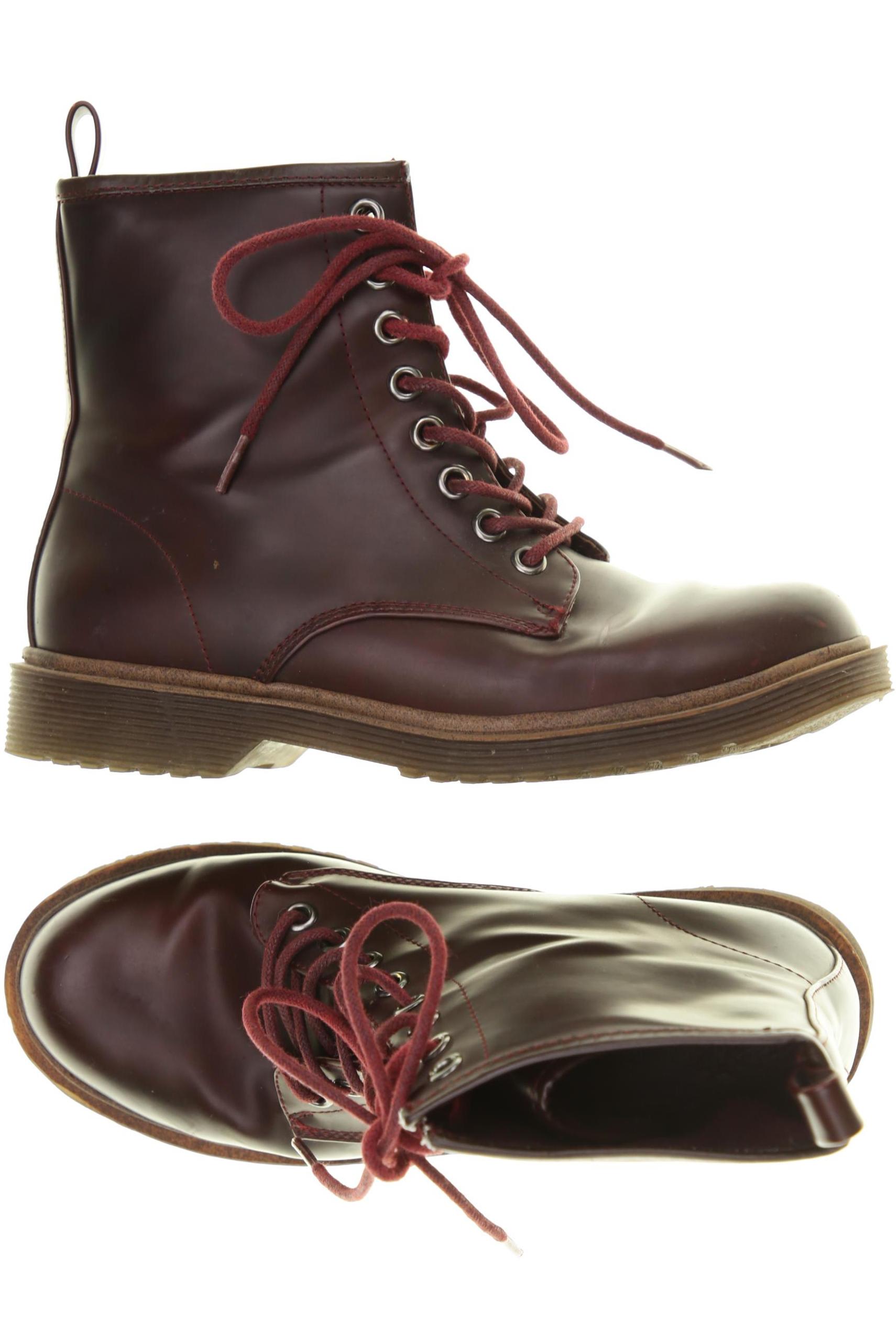 

New Look Damen Stiefelette, rot, Gr. 36