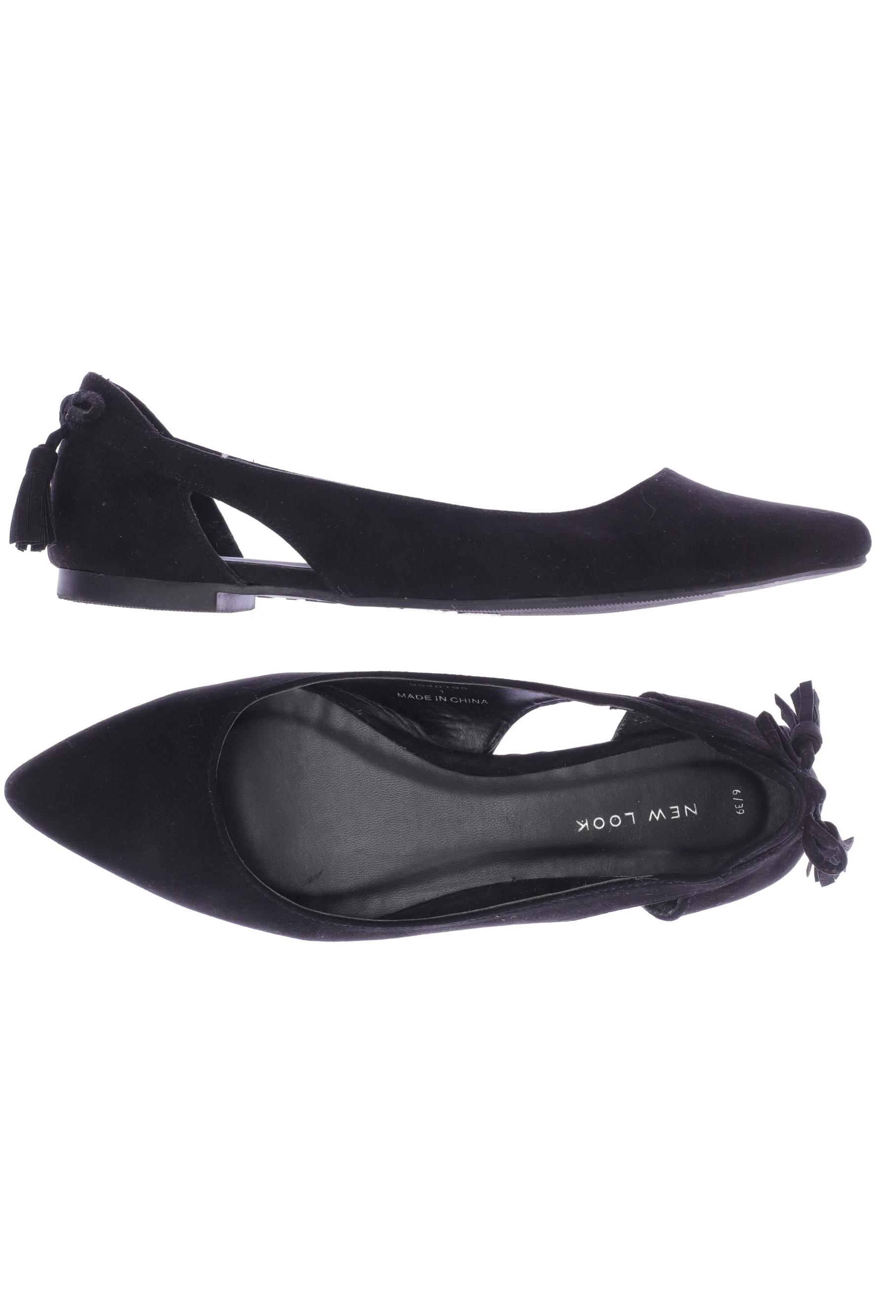 

New Look Damen Ballerinas, schwarz, Gr. 39