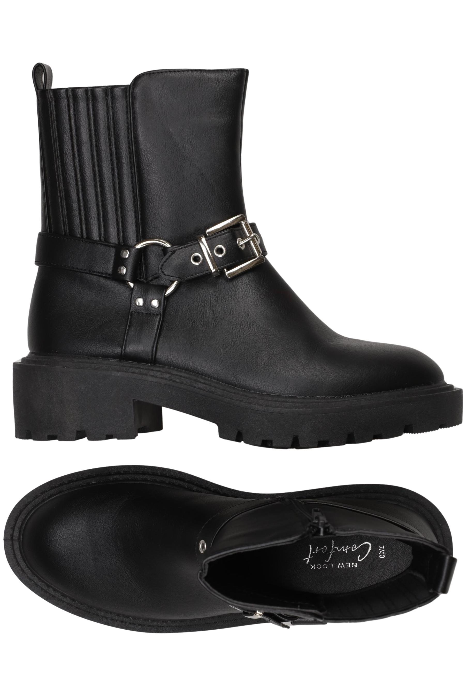 

New Look Damen Stiefelette, schwarz, Gr. 40
