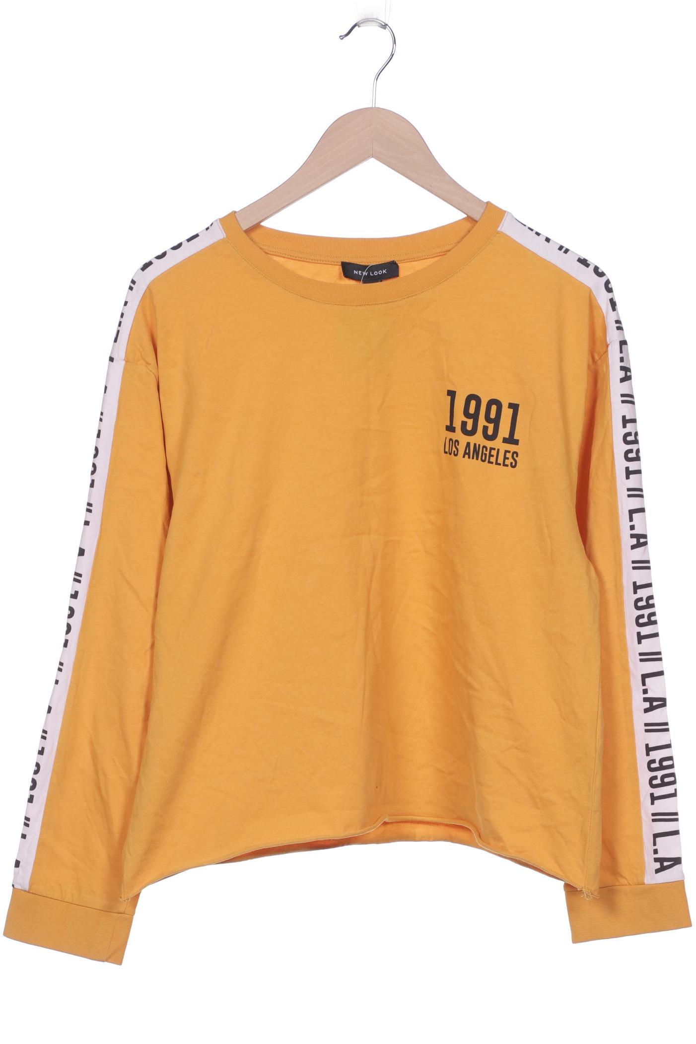 

New Look Damen Langarmshirt, gelb
