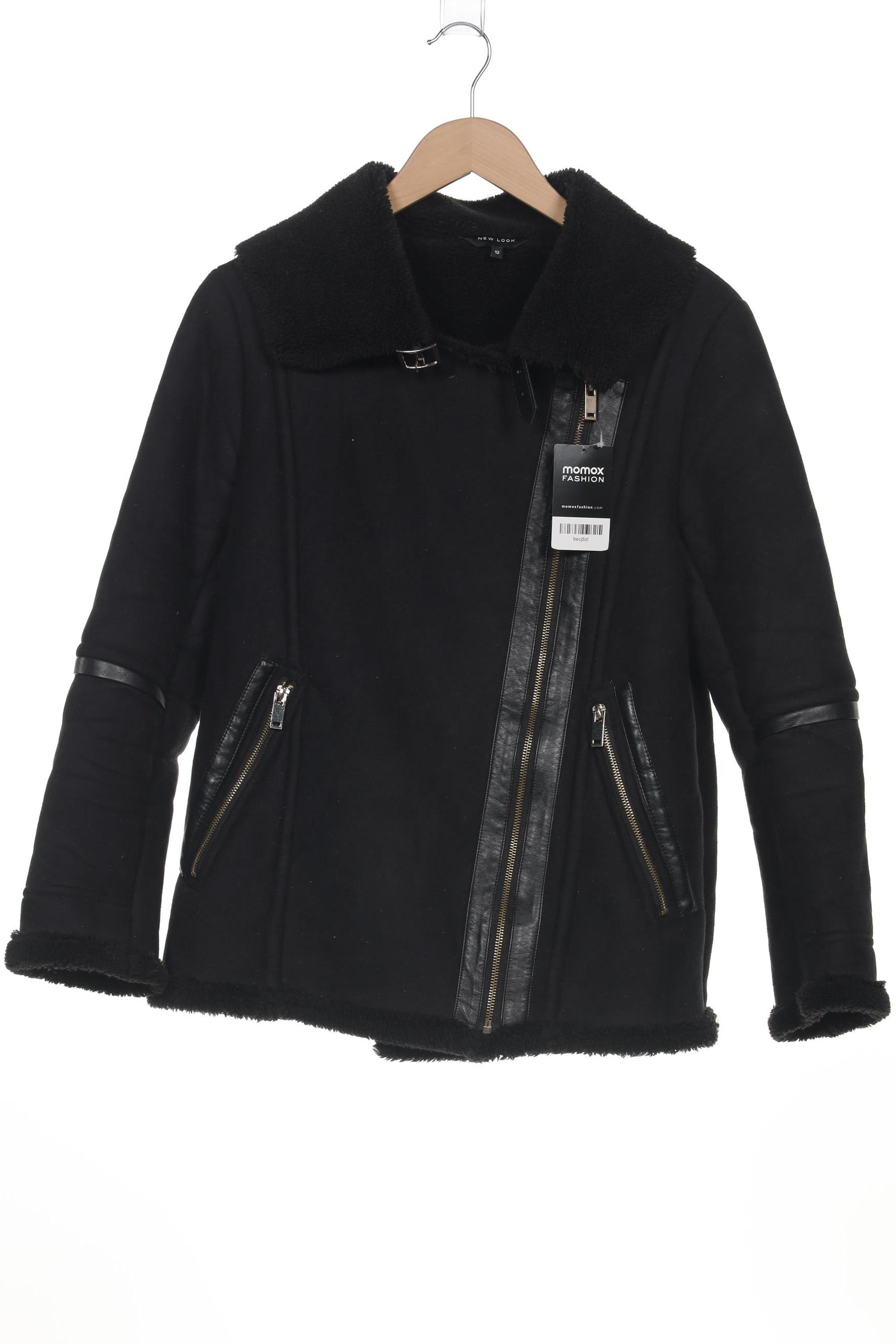 

New Look Damen Jacke, schwarz, Gr. 40