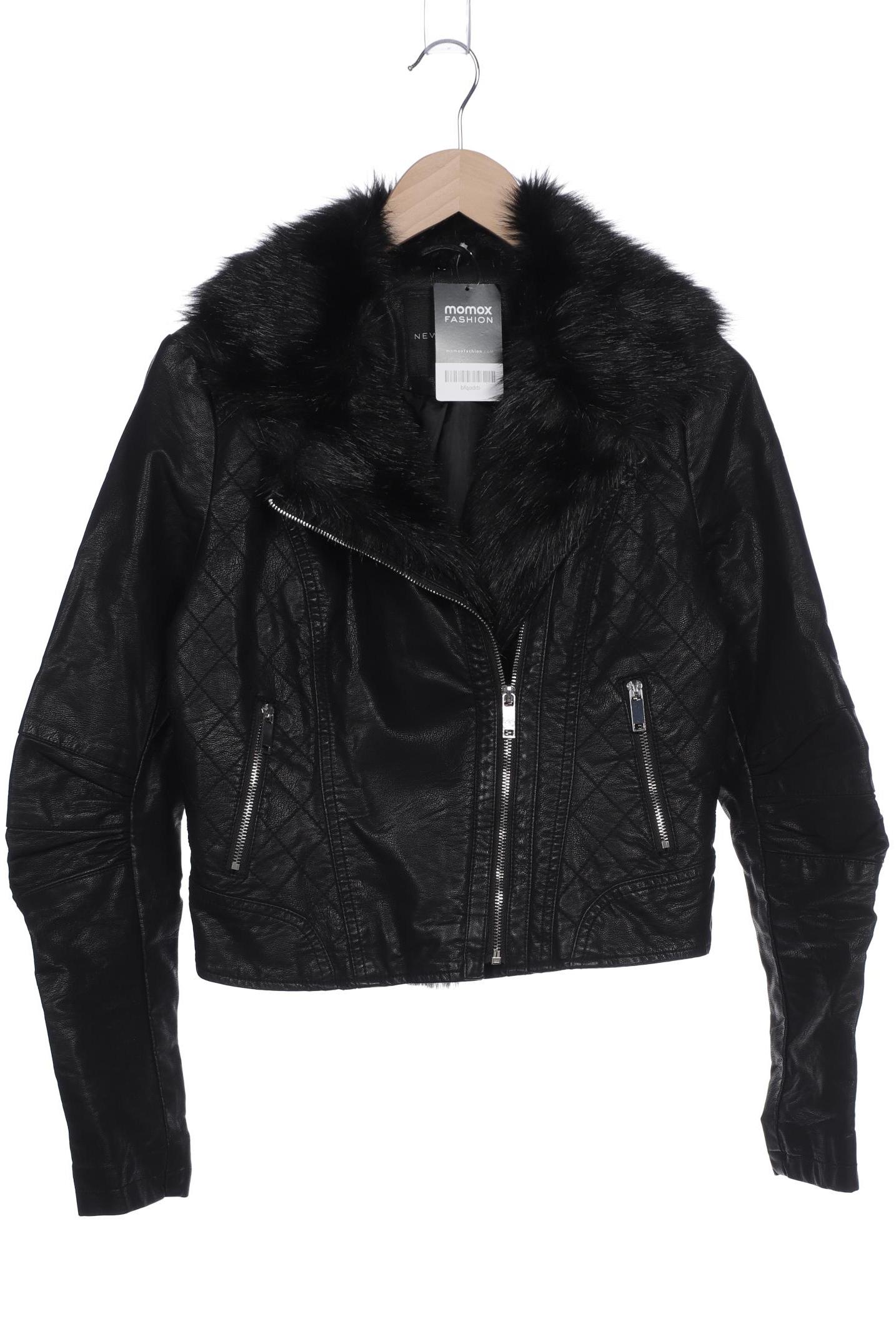 

New Look Damen Jacke, schwarz, Gr. 12