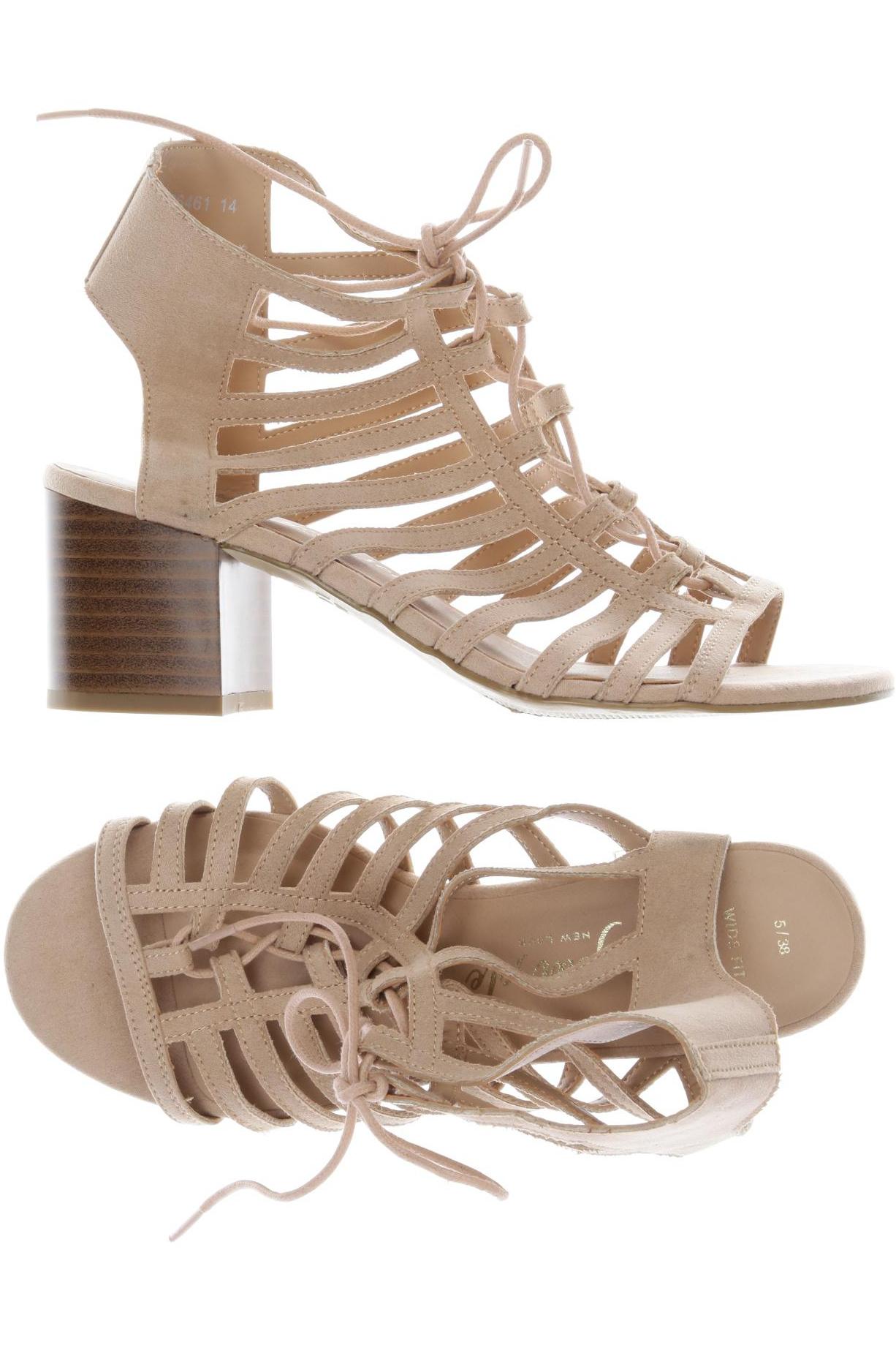 

New Look Damen Sandale, beige, Gr. 38