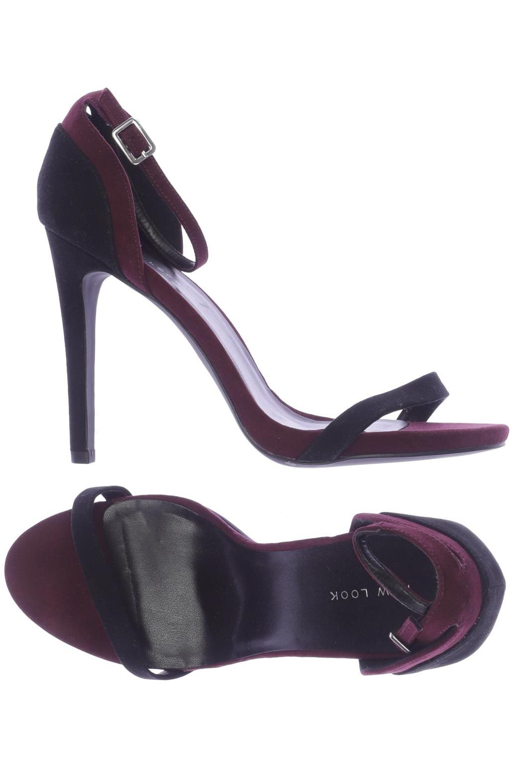 

New Look Damen Sandale, schwarz