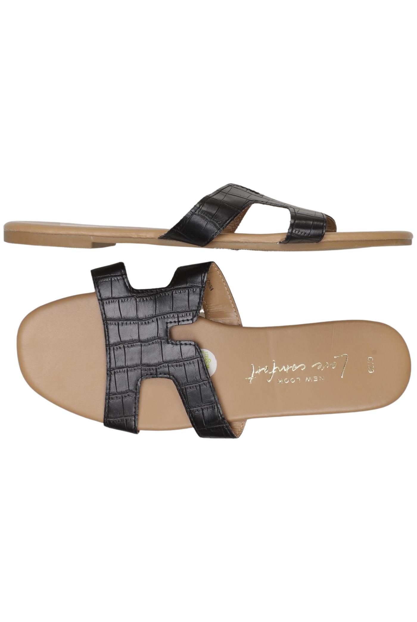 

New Look Damen Sandale, schwarz, Gr. 39