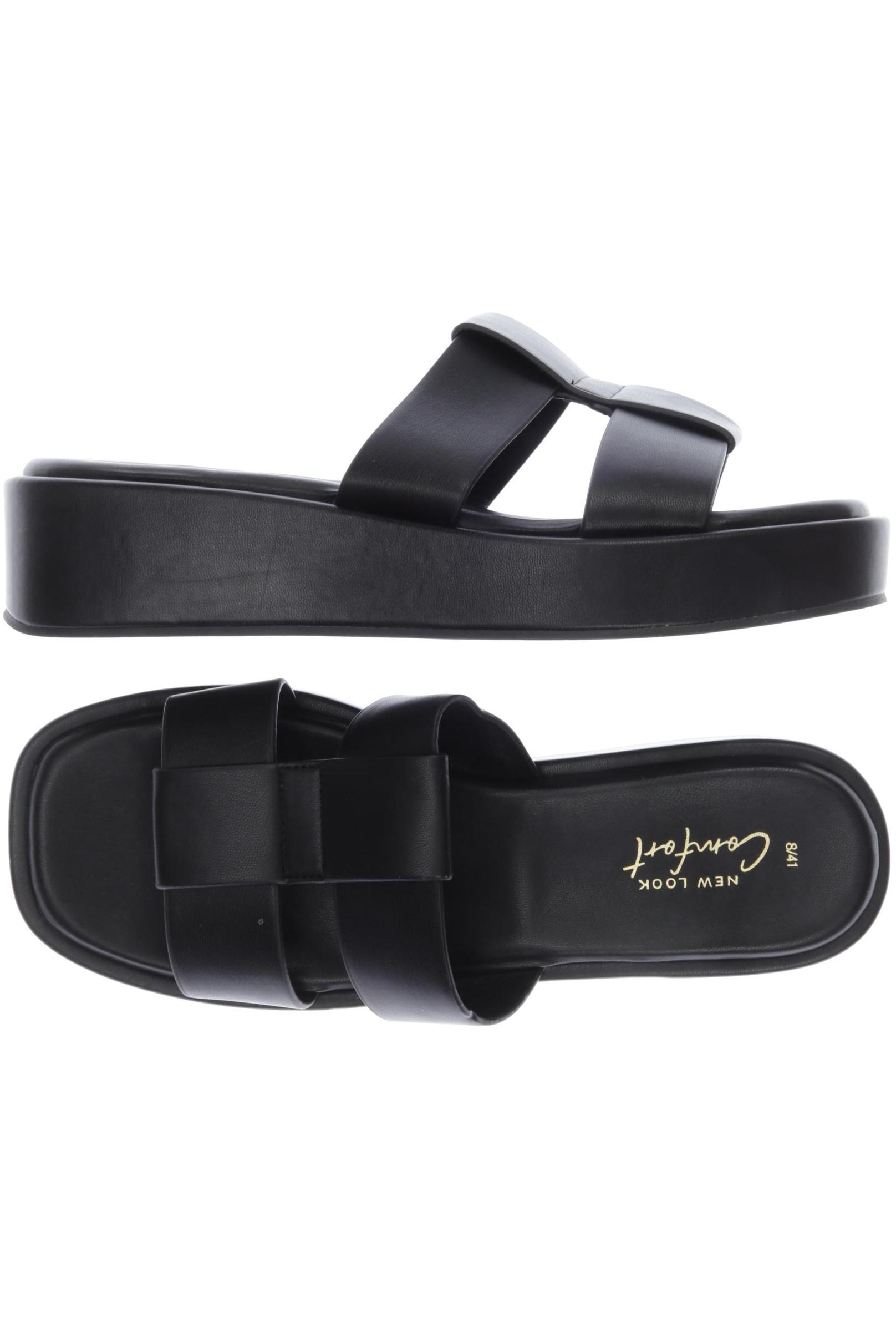 

New Look Damen Sandale, schwarz, Gr. 41