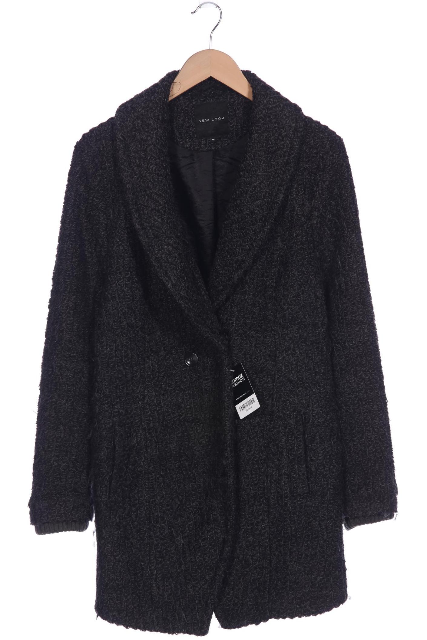 

New Look Damen Mantel, grau, Gr. 44