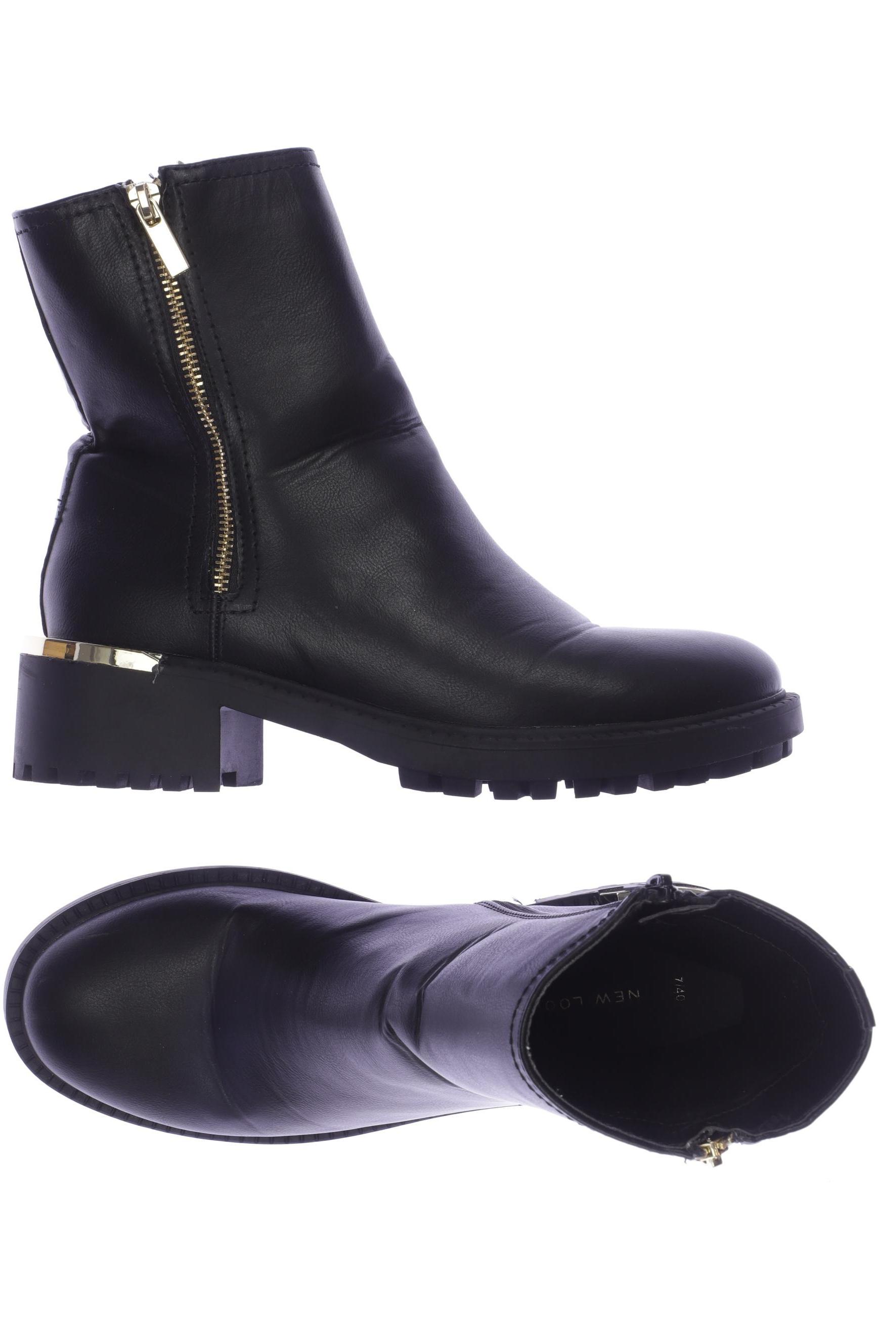 

New Look Damen Stiefelette, schwarz