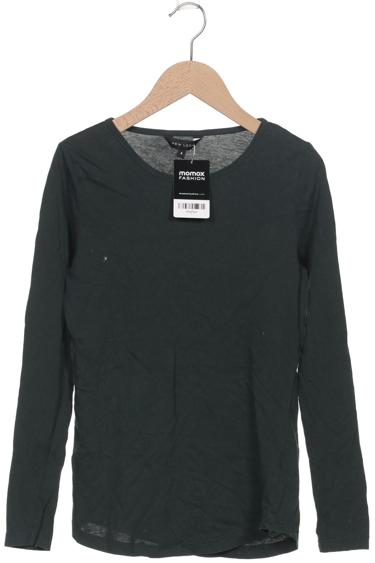 

New Look Damen Langarmshirt, grün, Gr. 36