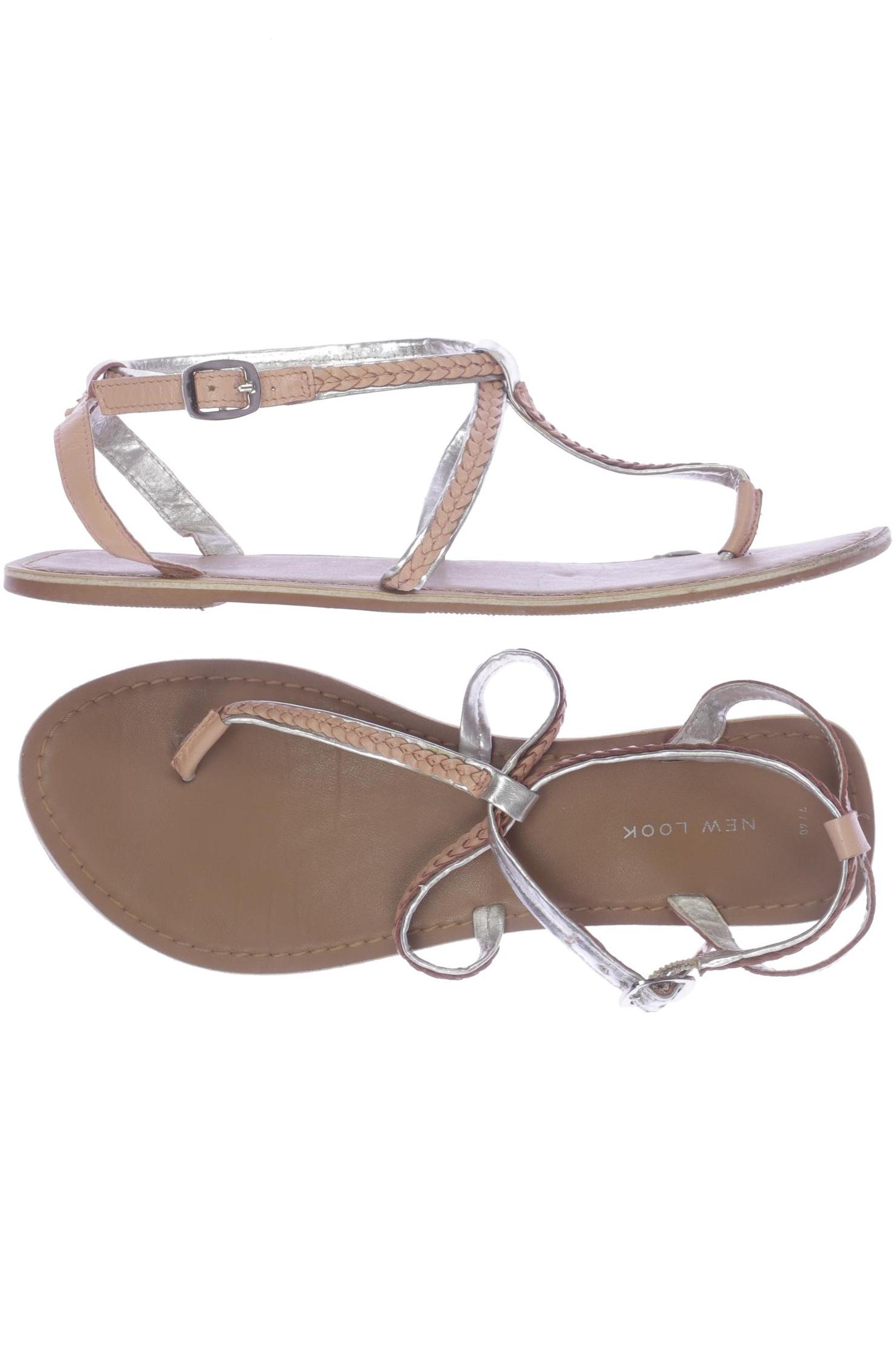 

New Look Damen Sandale, beige, Gr. 40