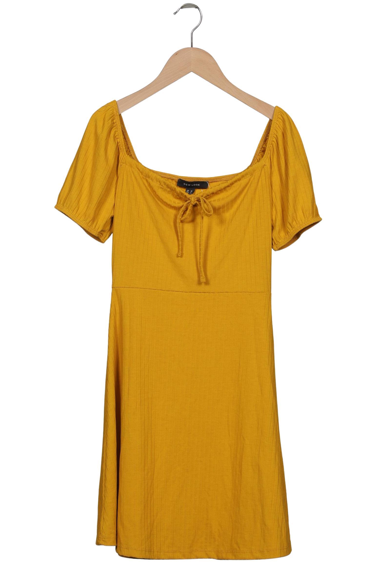 

New Look Damen Kleid, gelb, Gr. 38