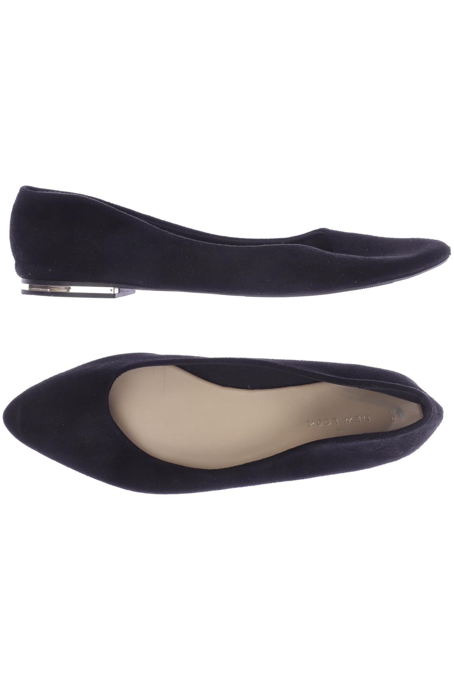 

New Look Damen Ballerinas, schwarz
