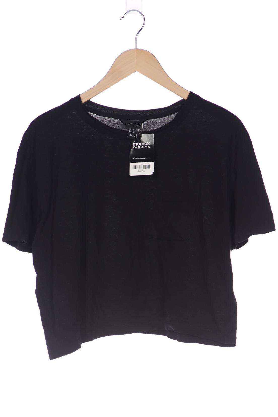

New Look Damen T-Shirt, schwarz, Gr. 42