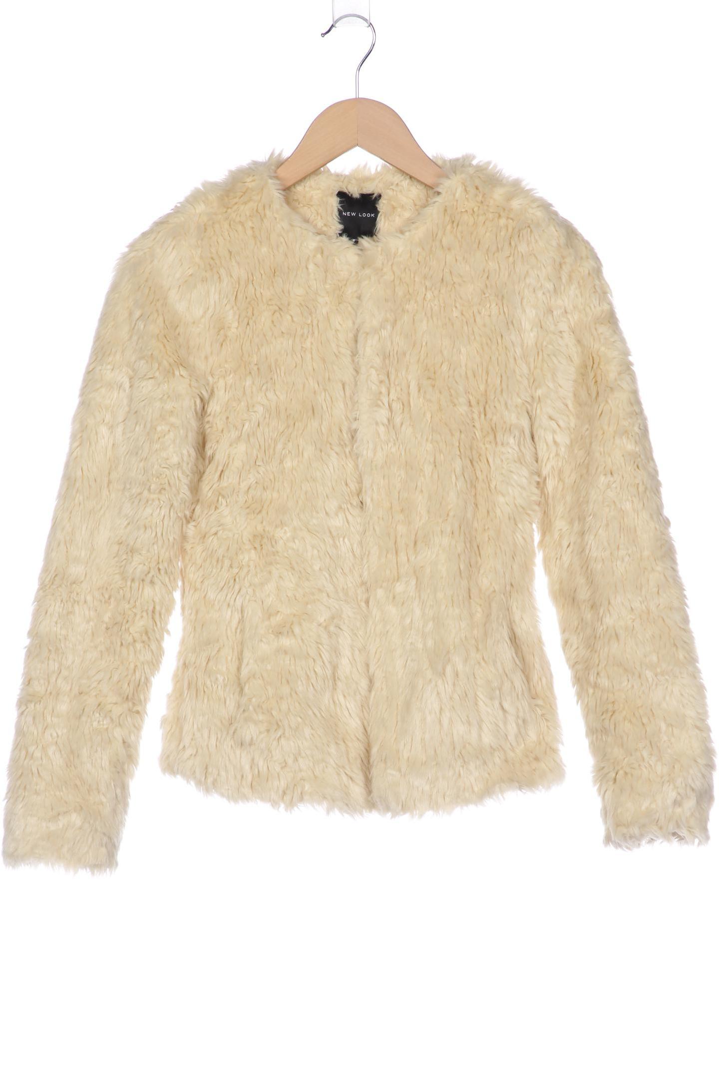 

New Look Damen Jacke, cremeweiß, Gr. 36