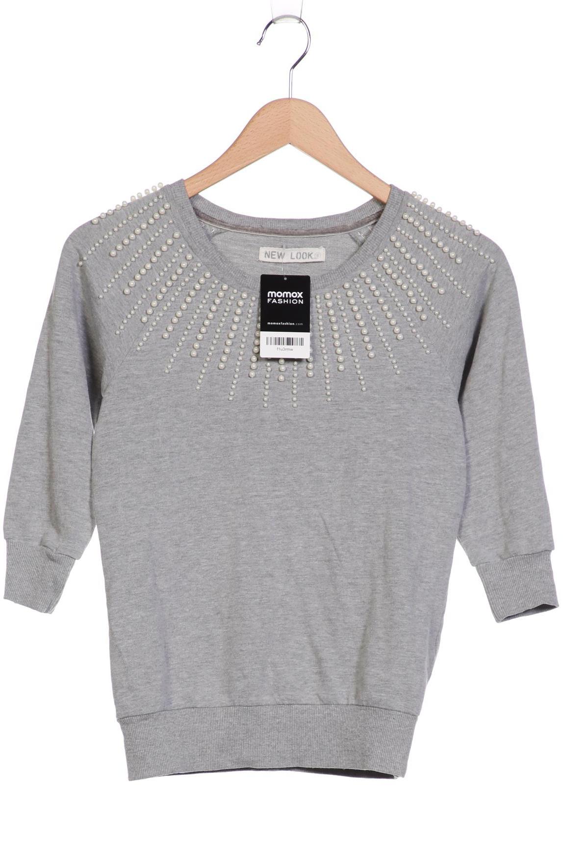 

New Look Damen Sweatshirt, grau, Gr. 6