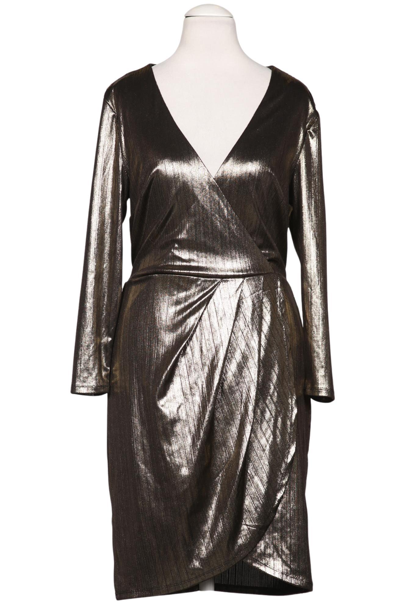 

New Look Damen Kleid, gold, Gr. 10
