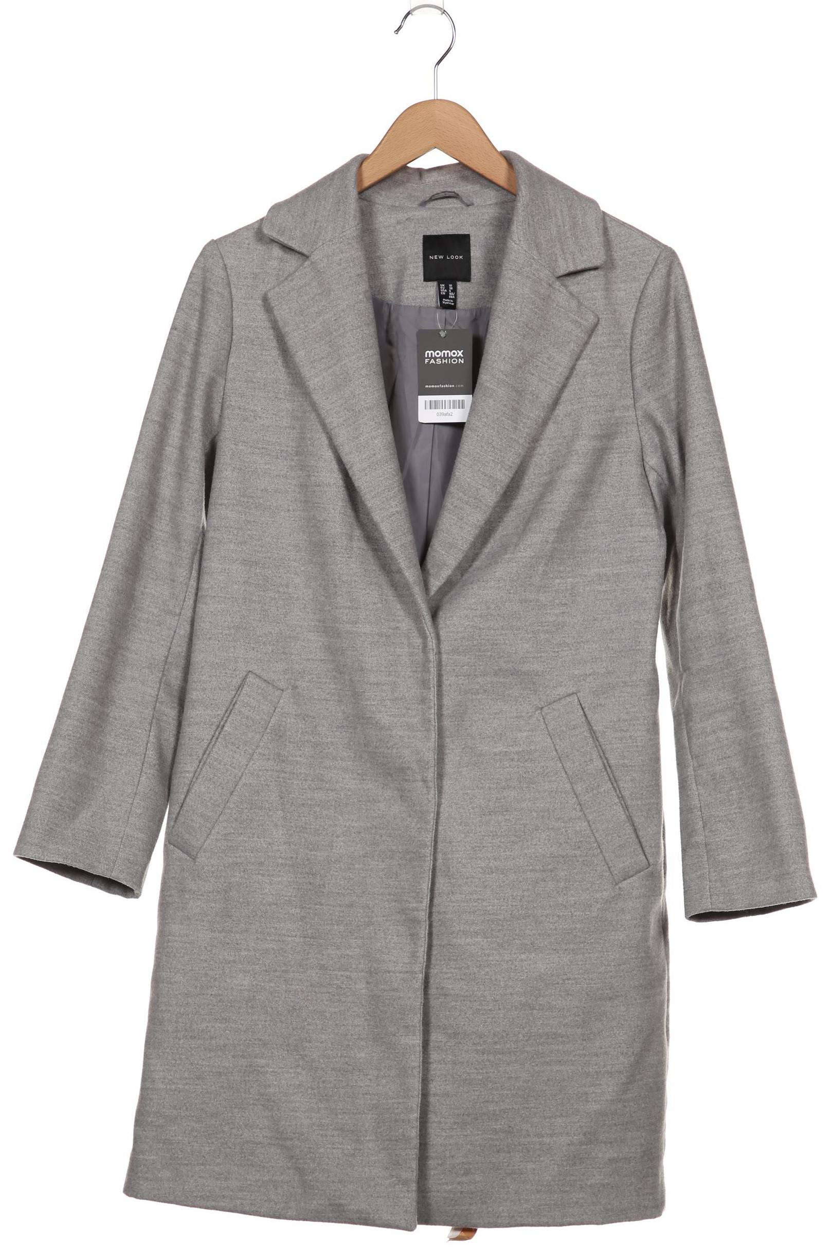 

New Look Damen Mantel, grau