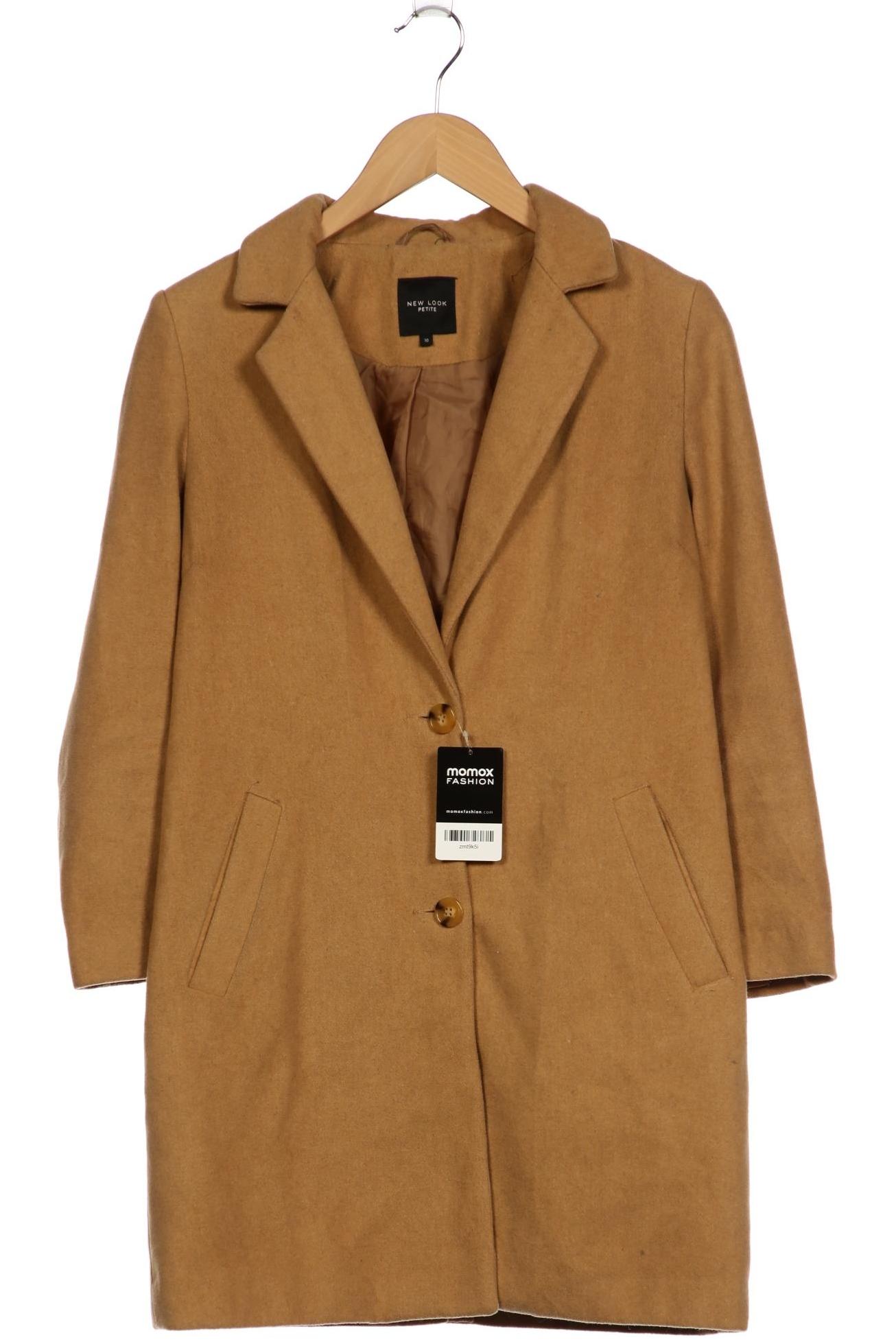 

New Look Damen Mantel, beige, Gr. 10