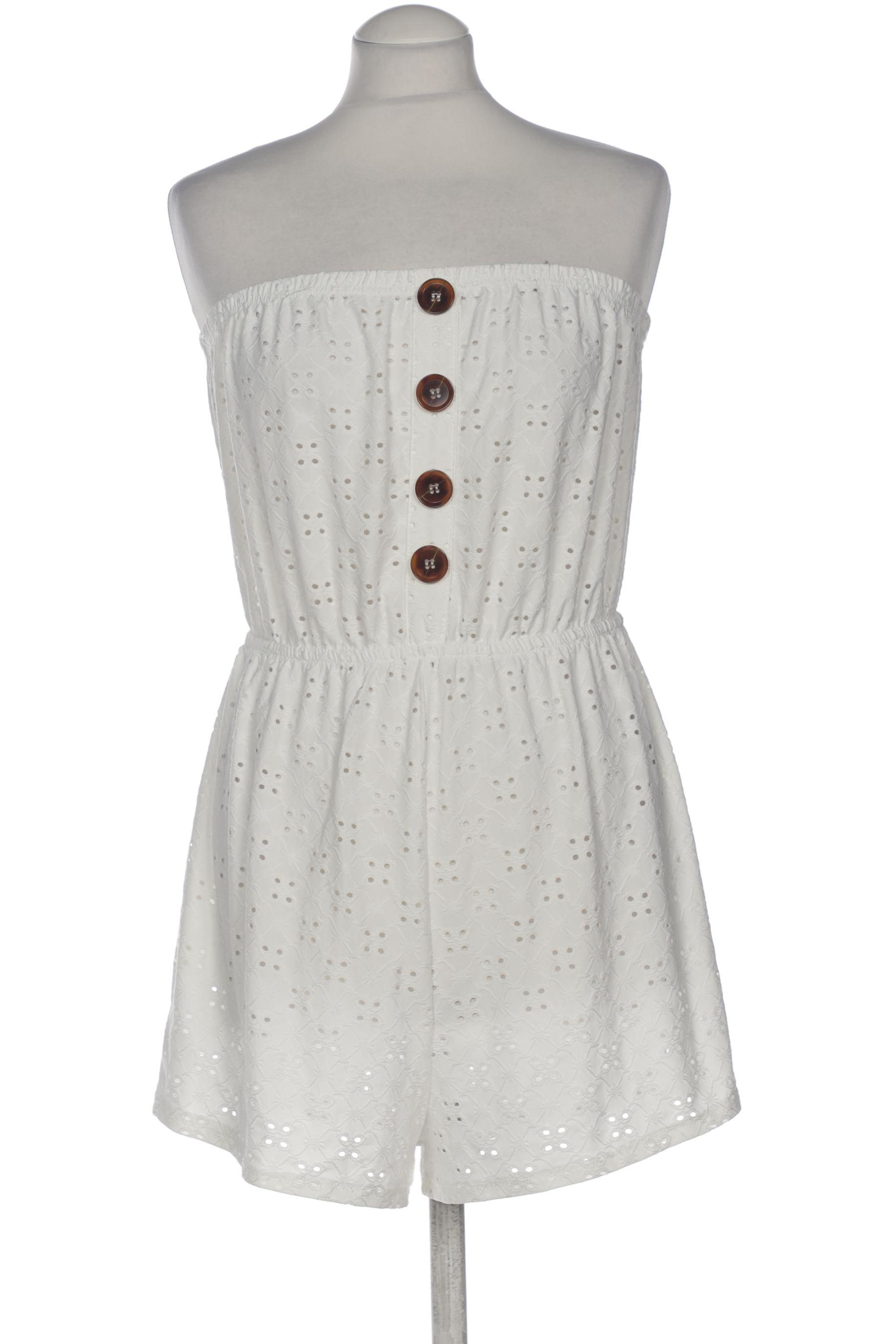 

New Look Damen Jumpsuit/Overall, weiß, Gr. 38